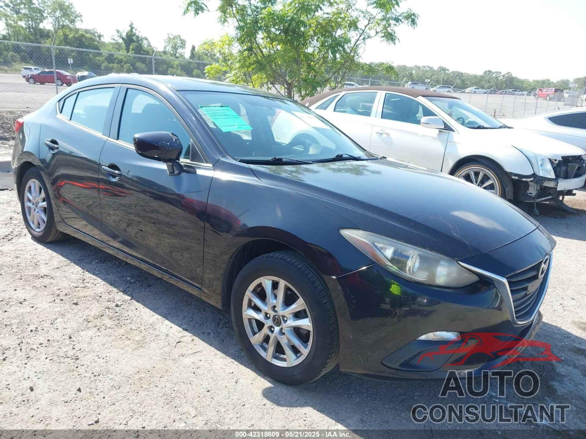 MAZDA MAZDA3 2016 - JM1BM1U76G1330160