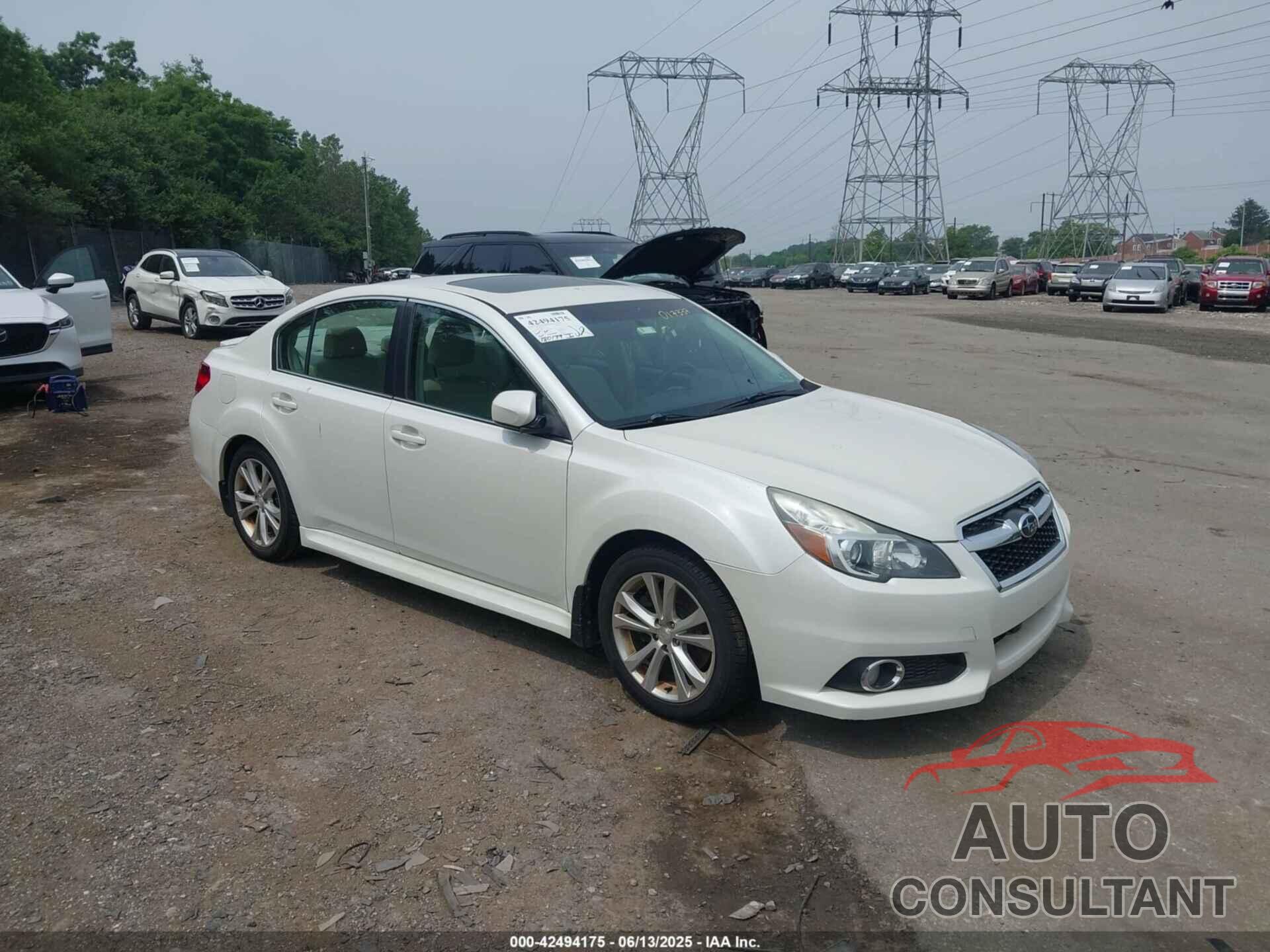 SUBARU LEGACY 2014 - 4S3BMDL68E2017337