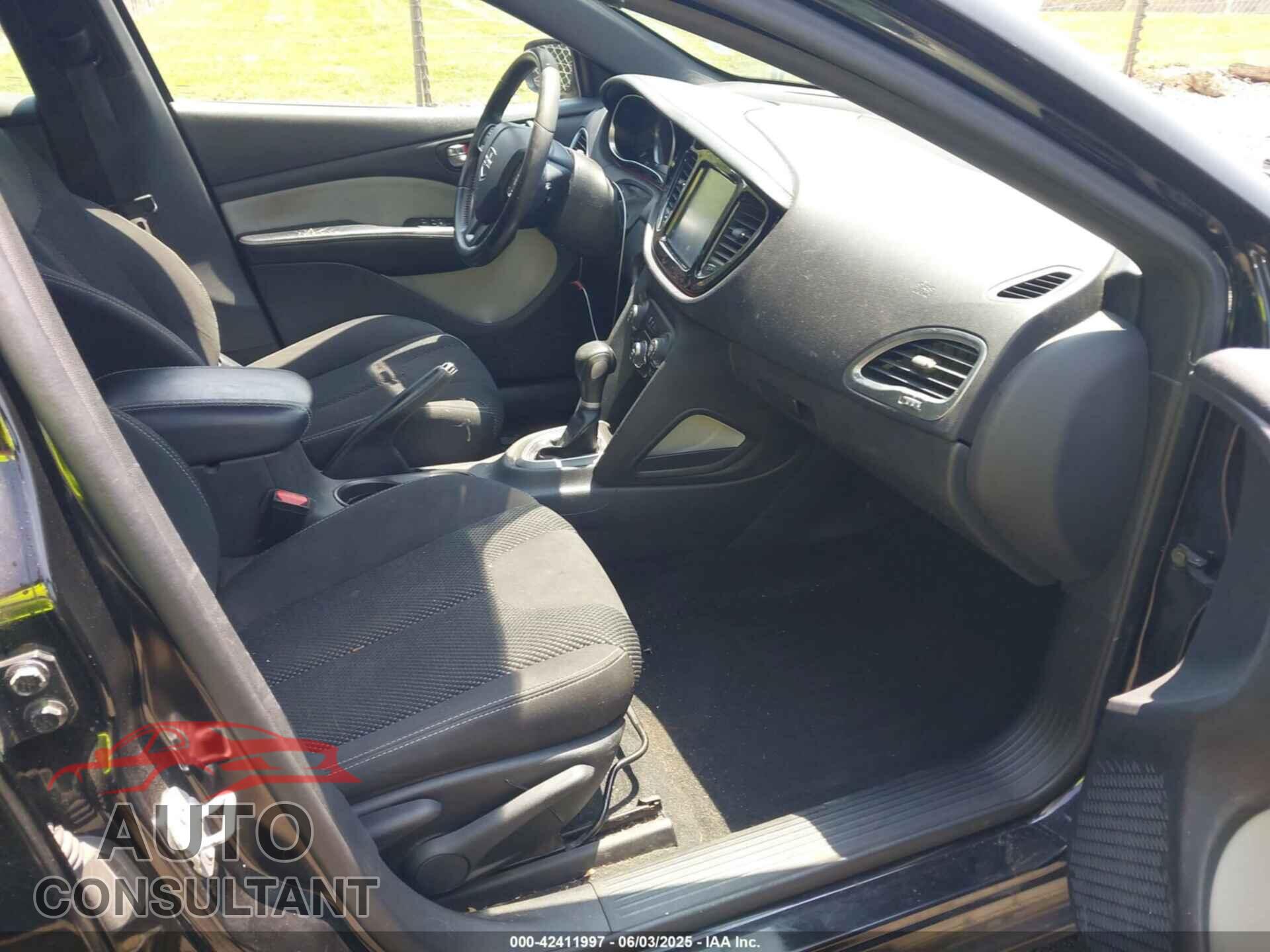DODGE DART 2015 - 1C3CDFBB0FD111799