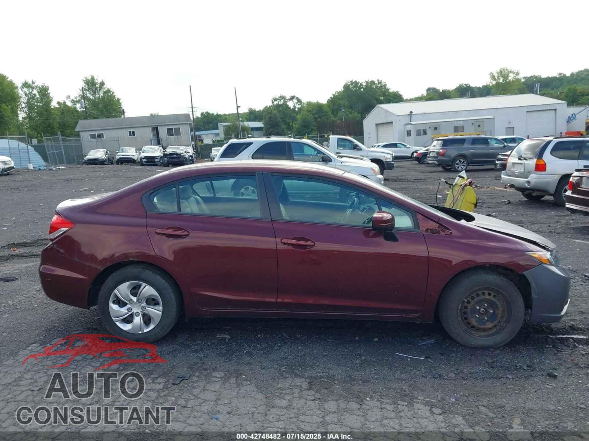HONDA CIVIC 2014 - 19XFB2F55EE232448
