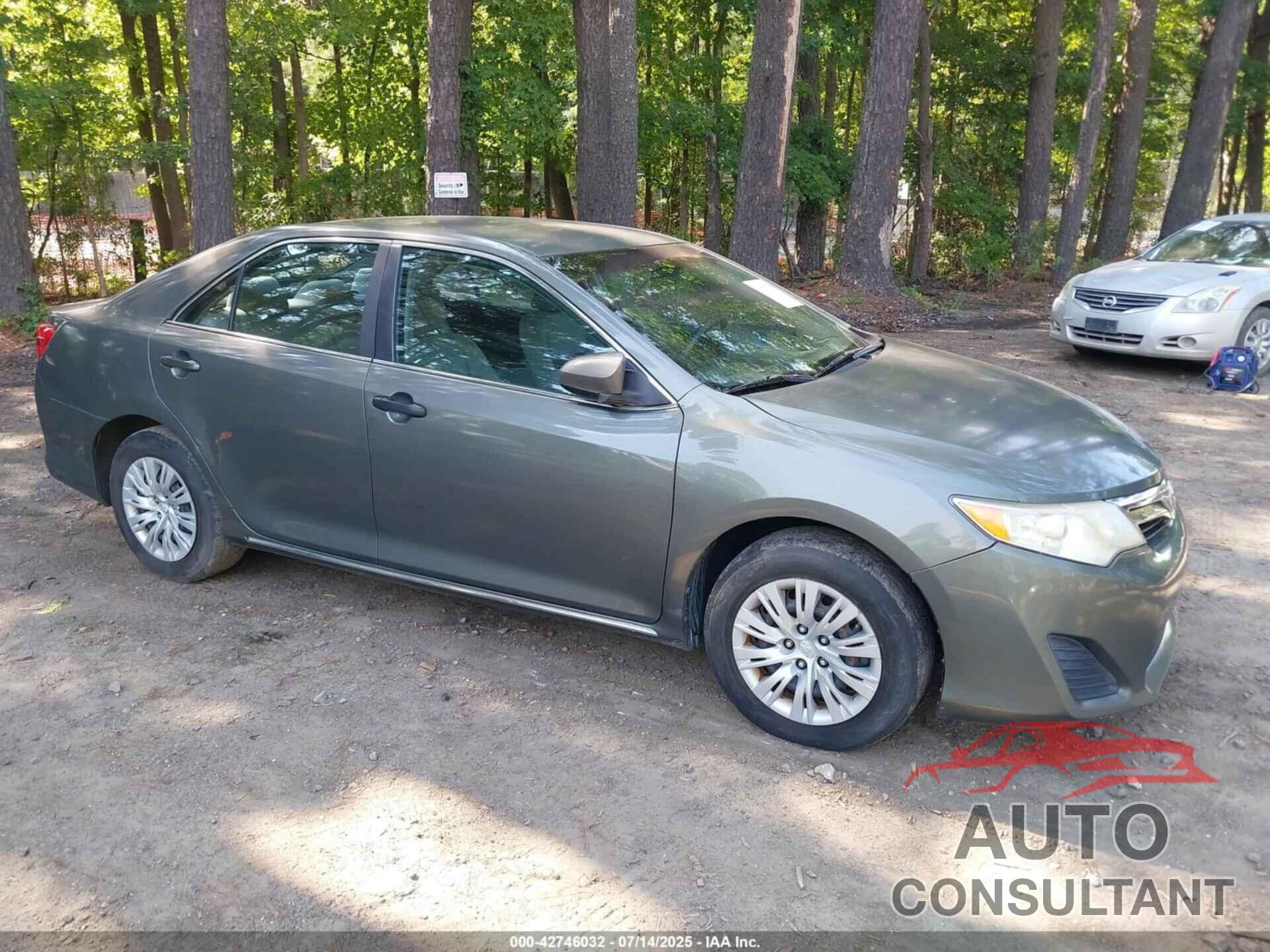TOYOTA CAMRY 2012 - 4T1BF1FK8CU521370