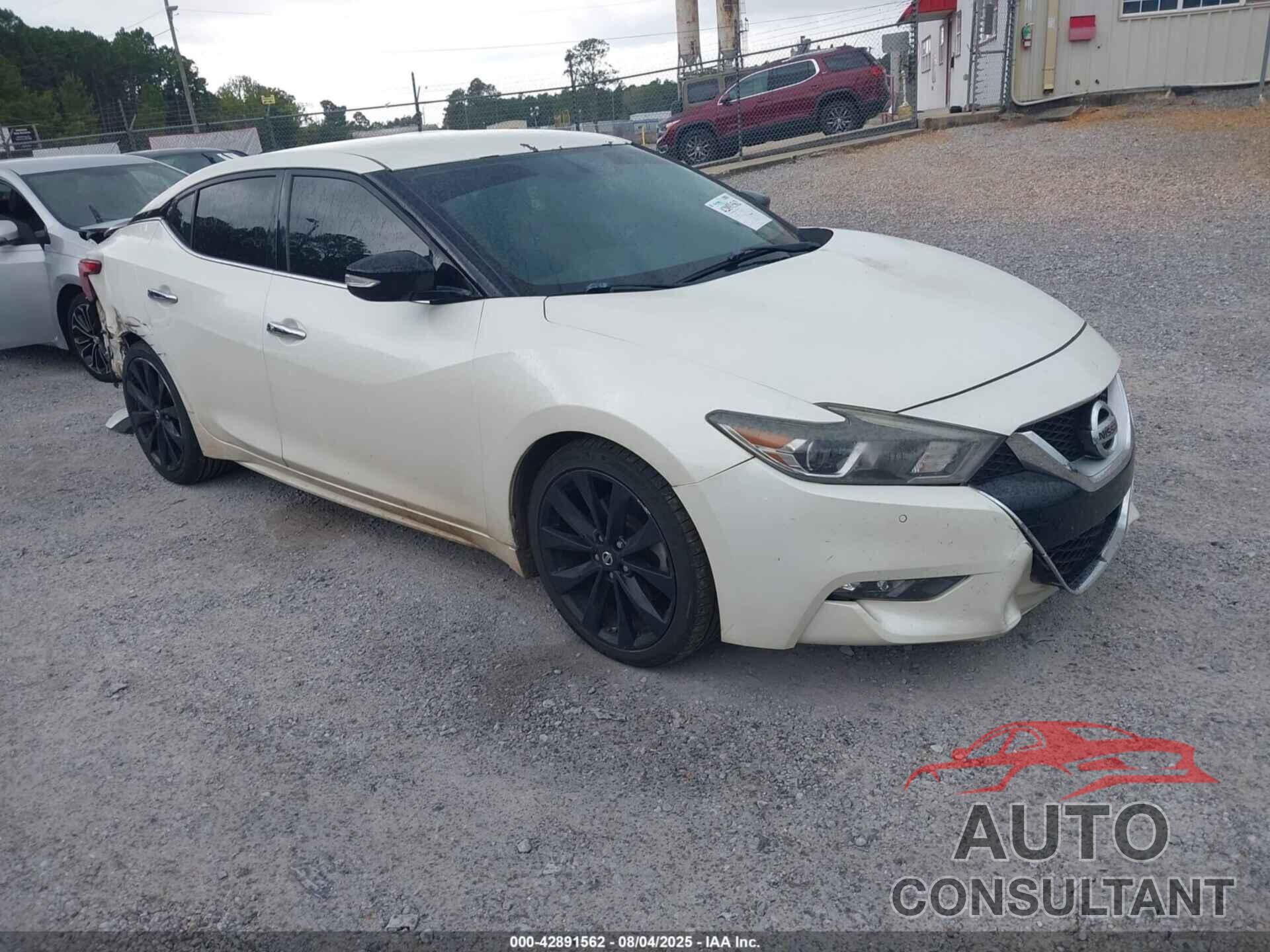 NISSAN MAXIMA 2017 - 1N4AA6APXHC392453