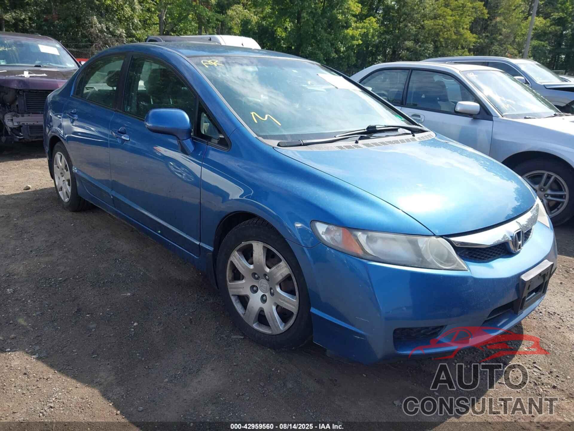 HONDA CIVIC 2009 - 1HGFA16539L017419