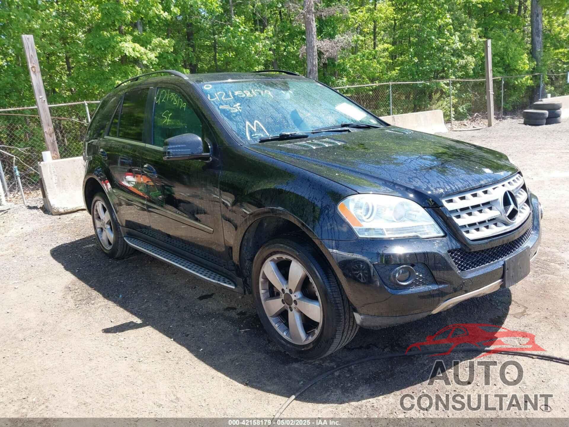 MERCEDES-BENZ ML 350 2011 - 4JGBB8GB1BA741789