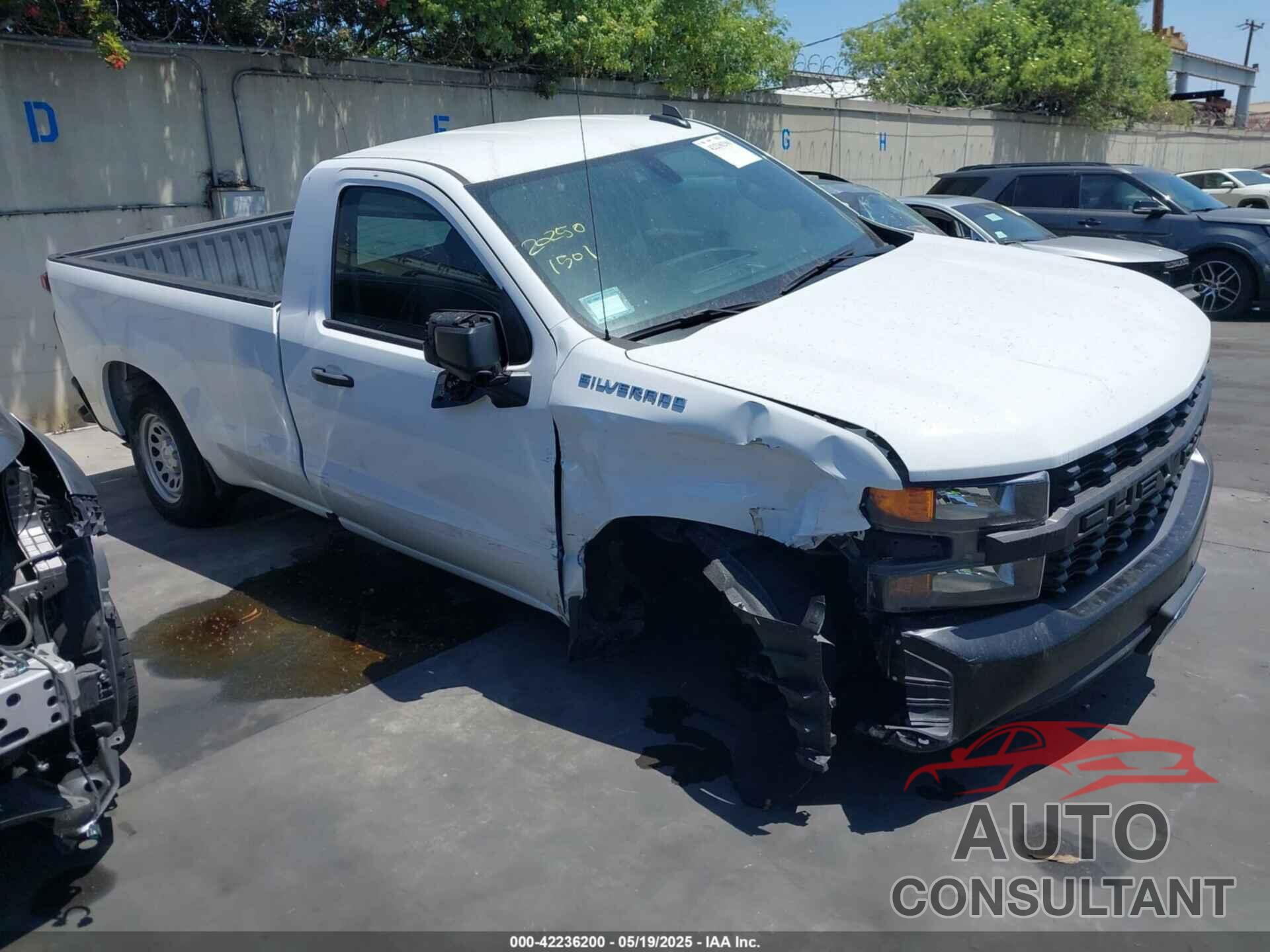 CHEVROLET SILVERADO 1500 2021 - 3GCNWAEK1MG476795