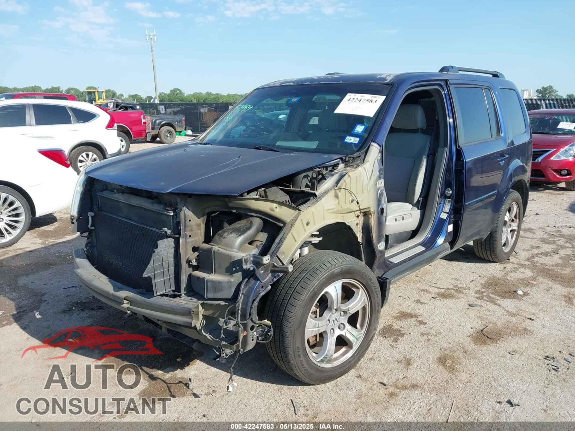HONDA PILOT 2013 - 5FNYF3H43DB009177