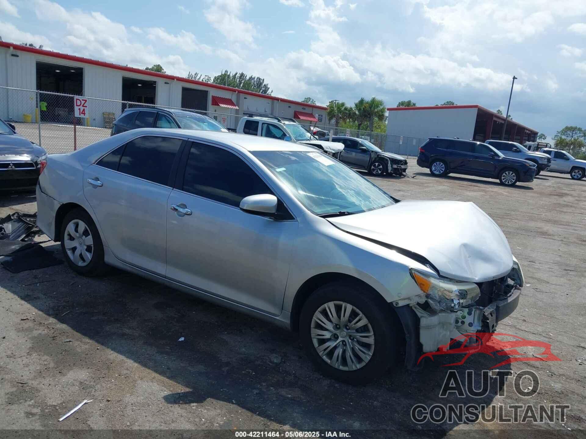 TOYOTA CAMRY 2012 - 4T1BF1FK9CU598975