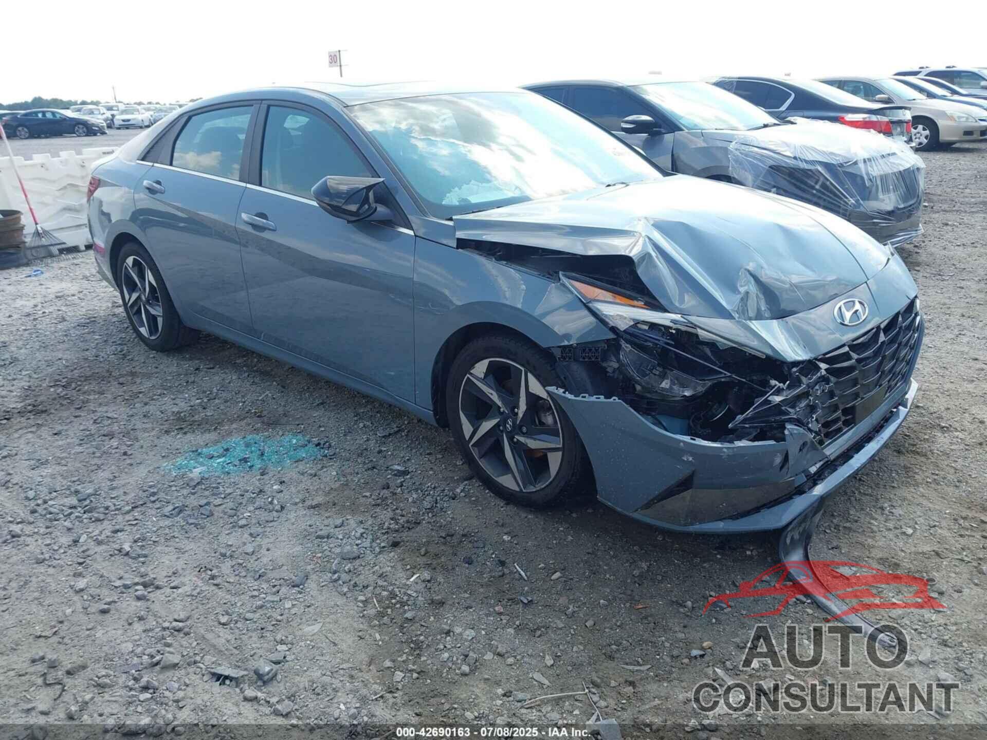 HYUNDAI ELANTRA 2021 - KMHLN4AG7MU098231