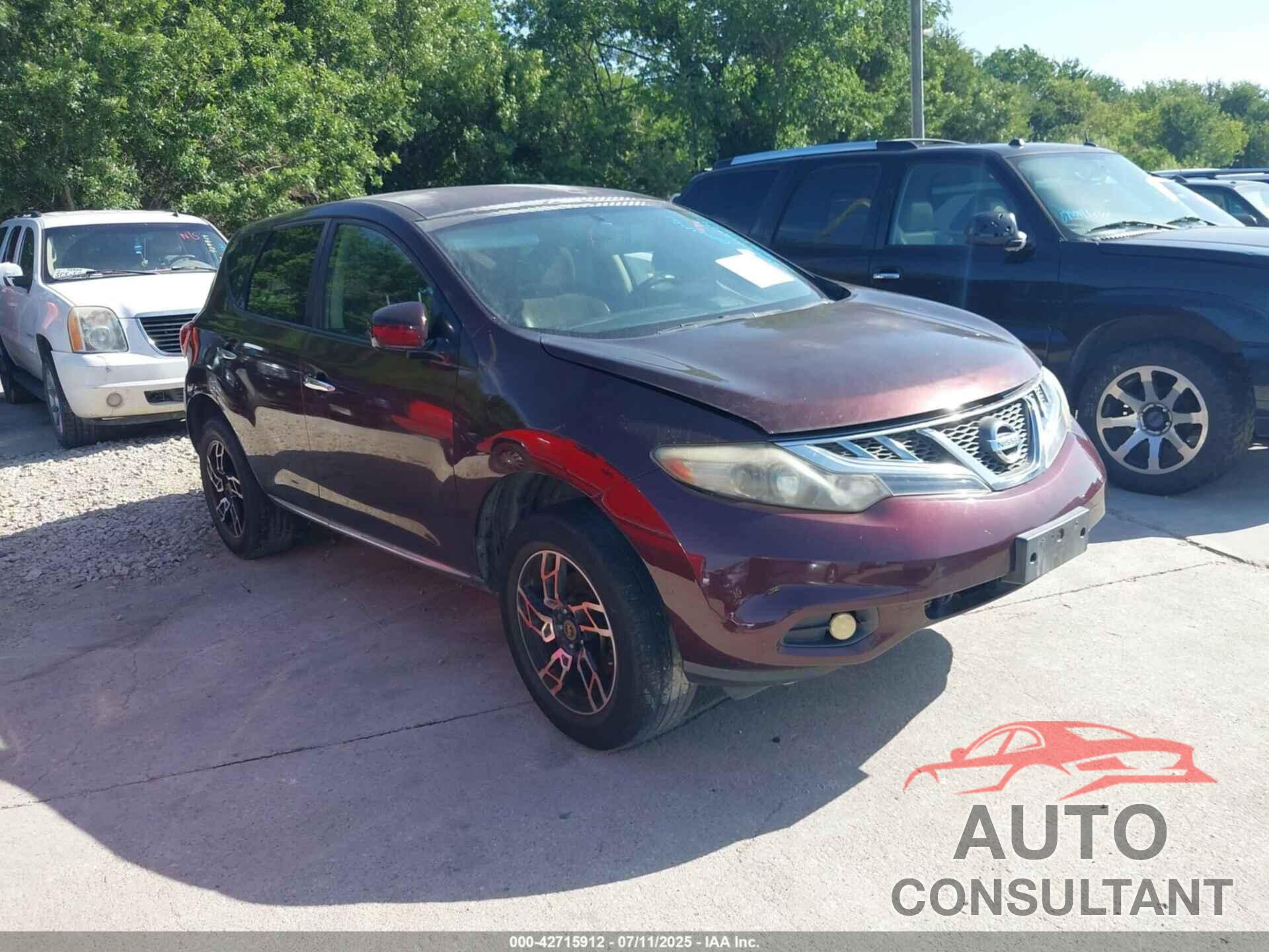 NISSAN MURANO 2014 - JN8AZ1MW2EW508302