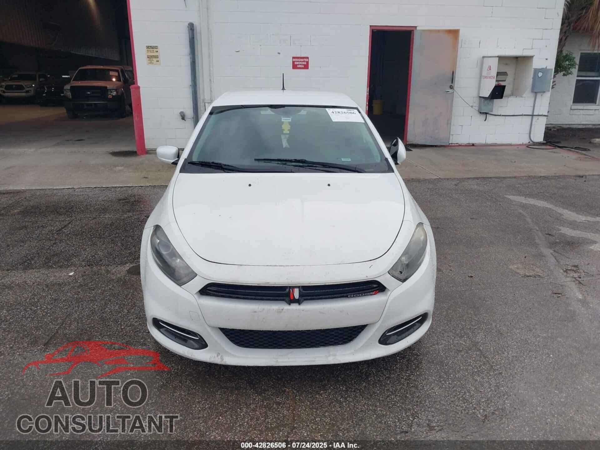 DODGE DART 2014 - 1C3CDFBB0ED867079