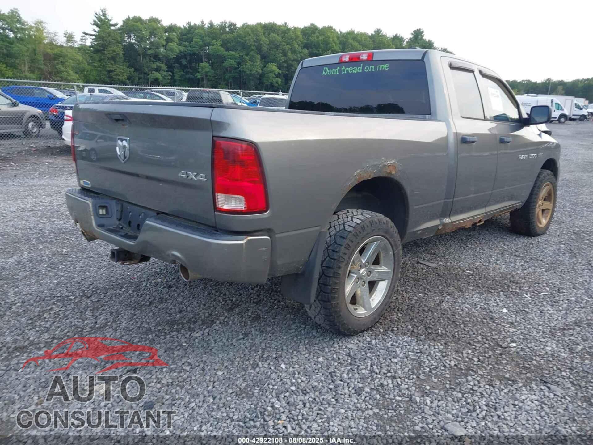 RAM 1500 2012 - 1C6RD7FT8CS238894