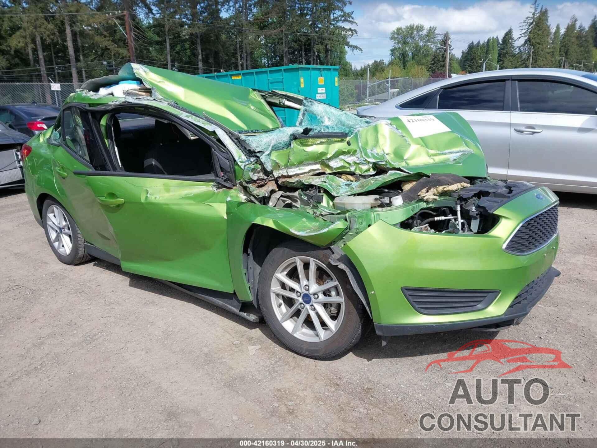FORD FOCUS 2018 - 1FADP3F28JL323242