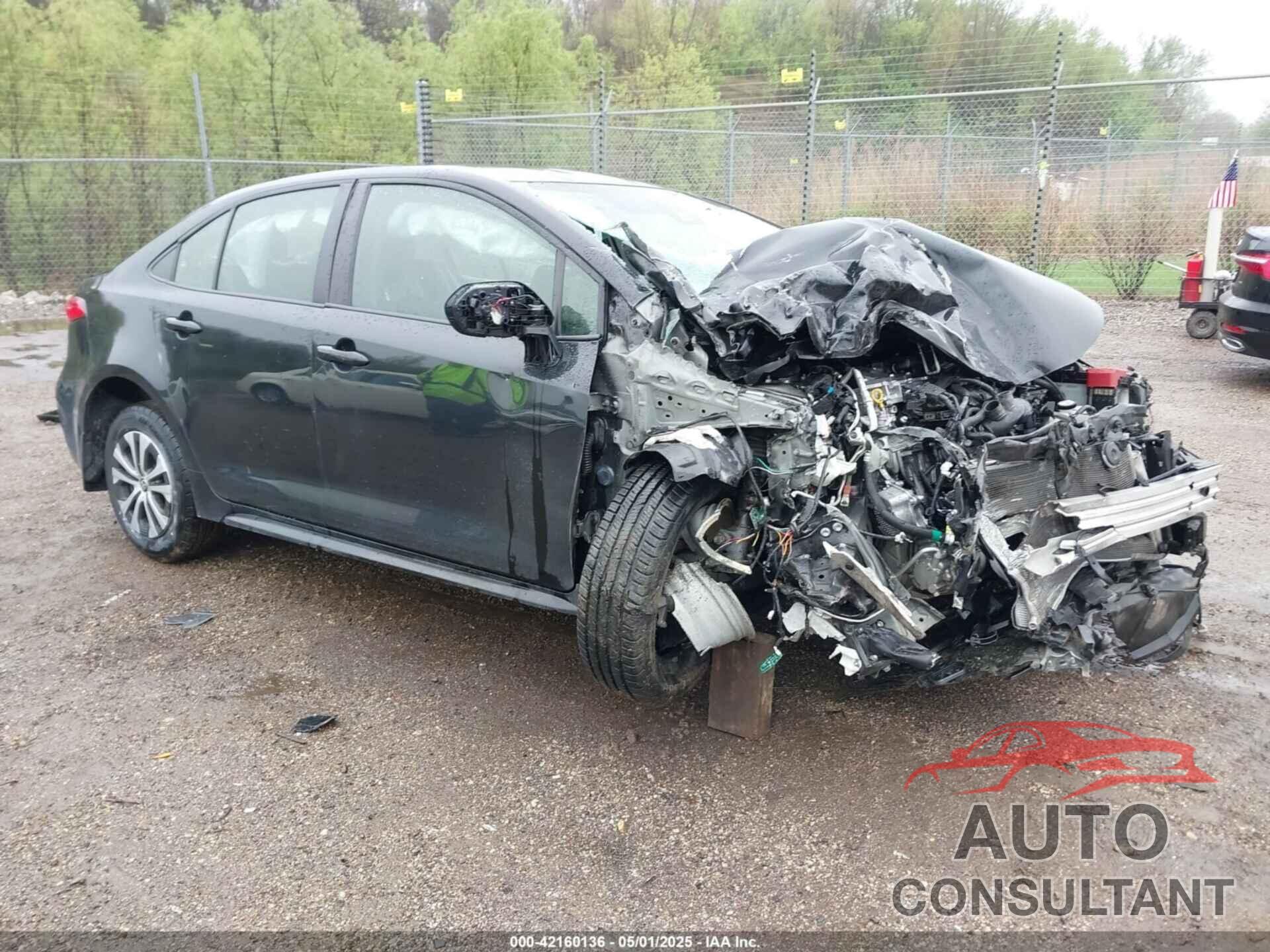 TOYOTA COROLLA 2022 - JTDEAMDE8NJ048914