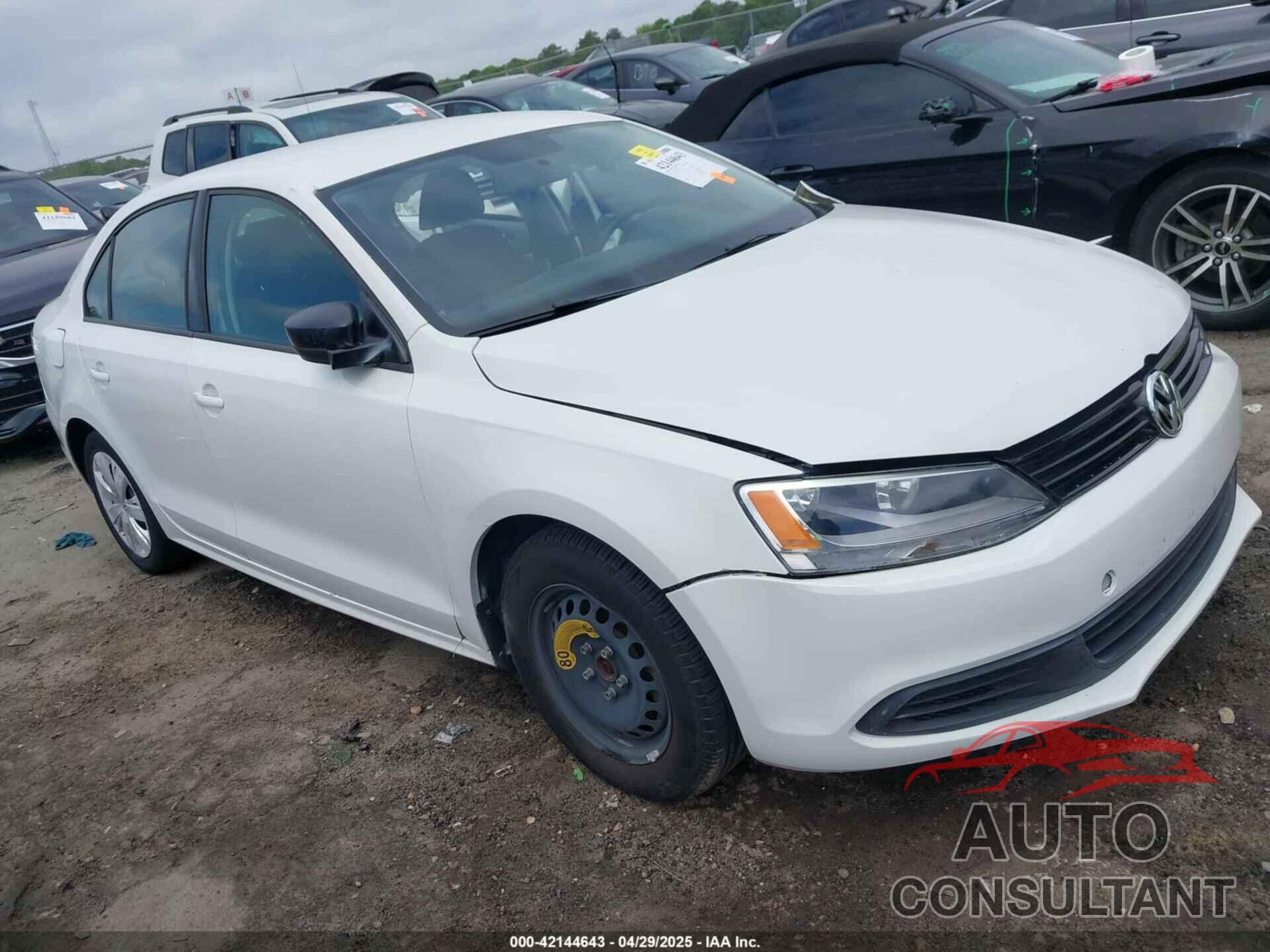 VOLKSWAGEN JETTA 2012 - 3VW2K7AJ1CM326102