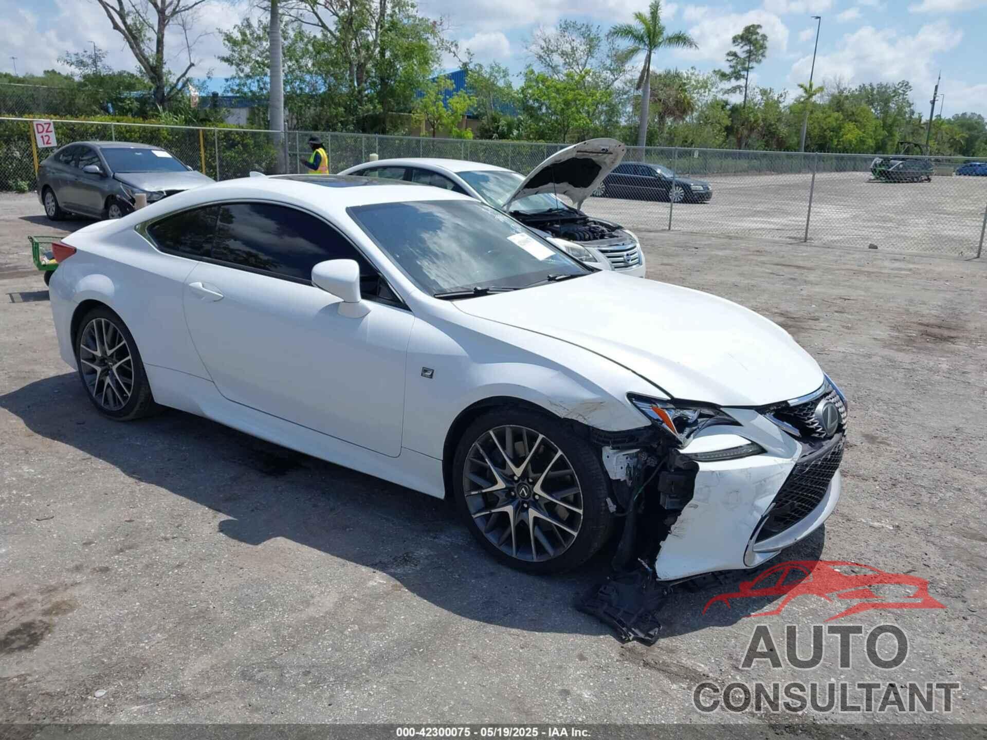 LEXUS RC 200T 2017 - JTHHA5BC4H5006501