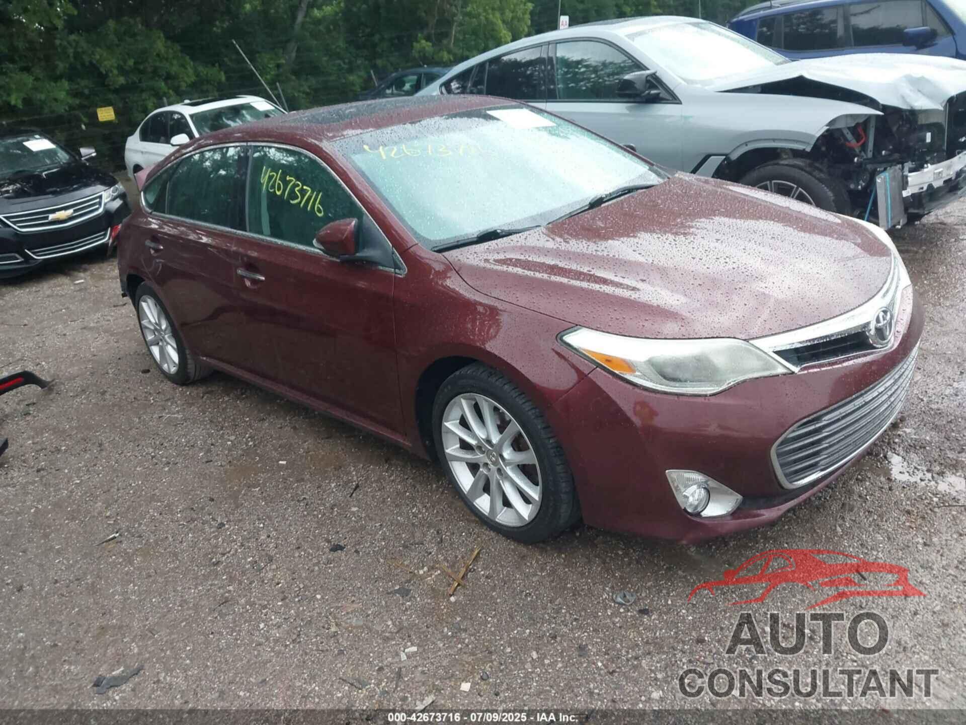 TOYOTA AVALON 2013 - 4T1BK1EB9DU042647
