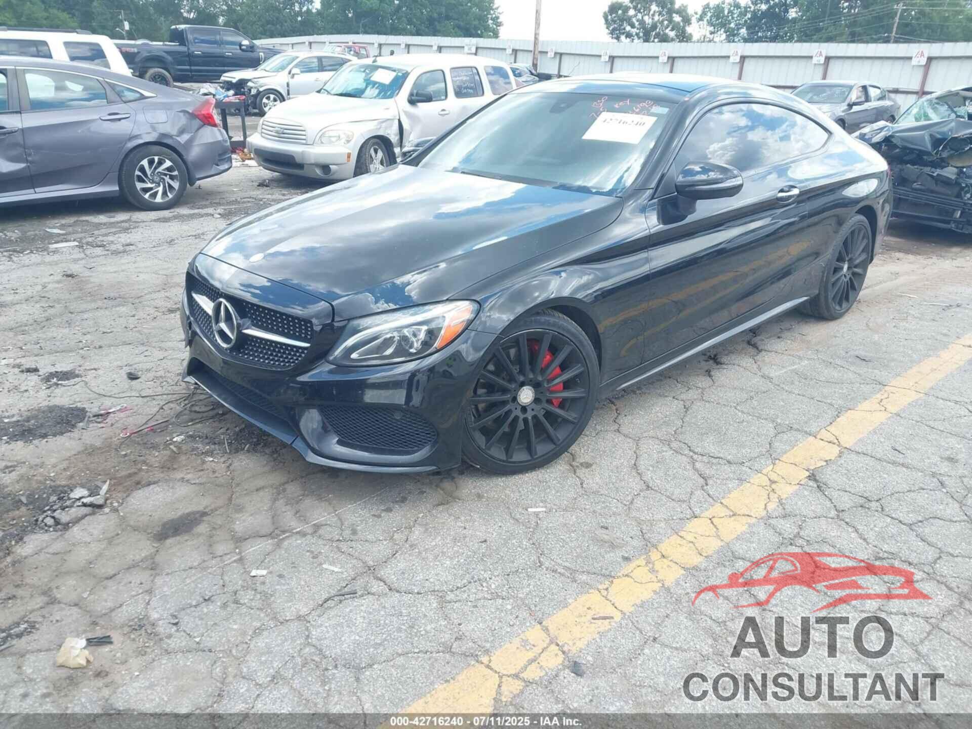 MERCEDES-BENZ C 300 2017 - WDDWJ4JB3HF346198