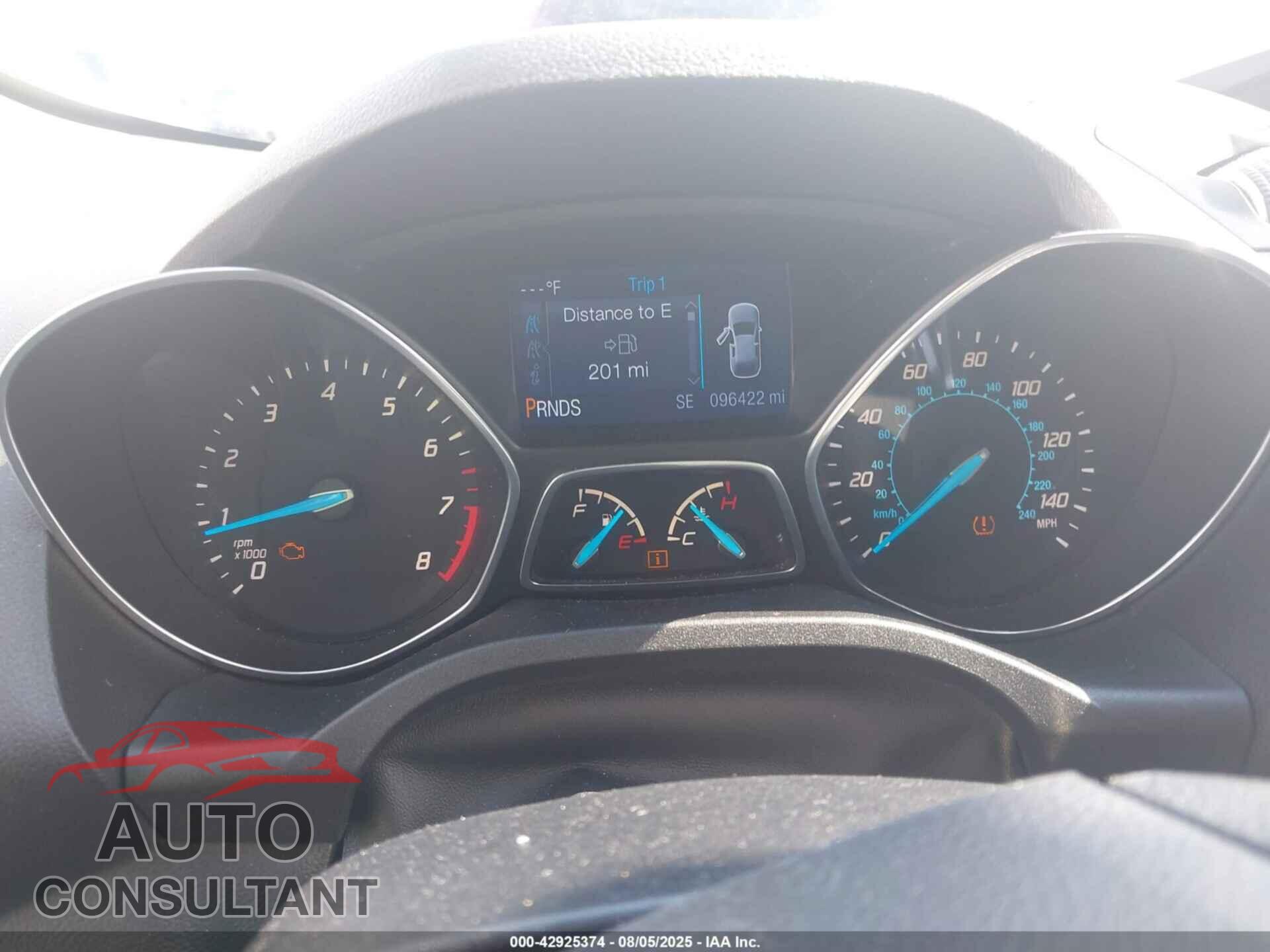 FORD ESCAPE 2014 - 1FMCU0GX2EUB96605