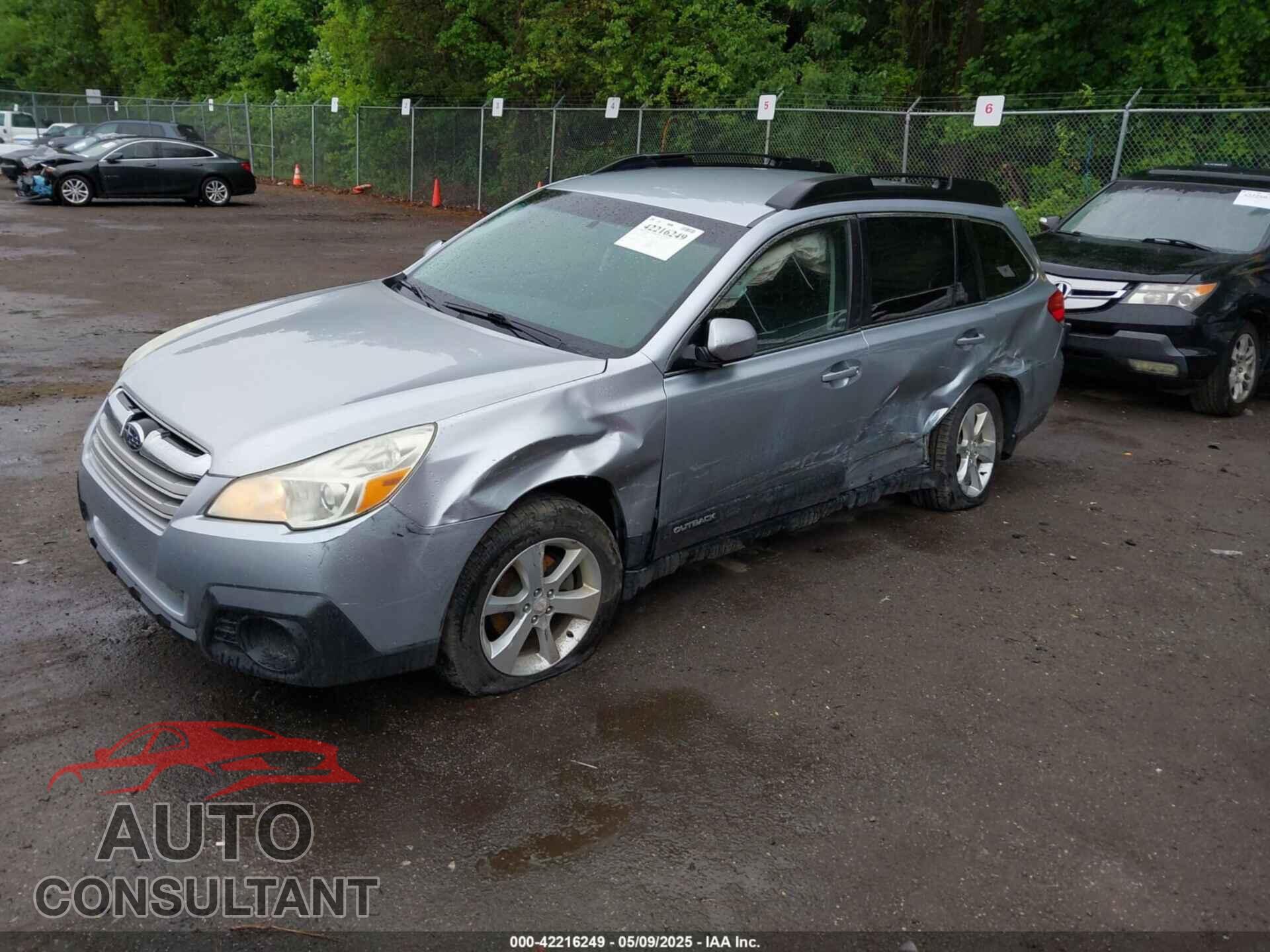 SUBARU OUTBACK 2013 - 4S4BRCCC8D1222707
