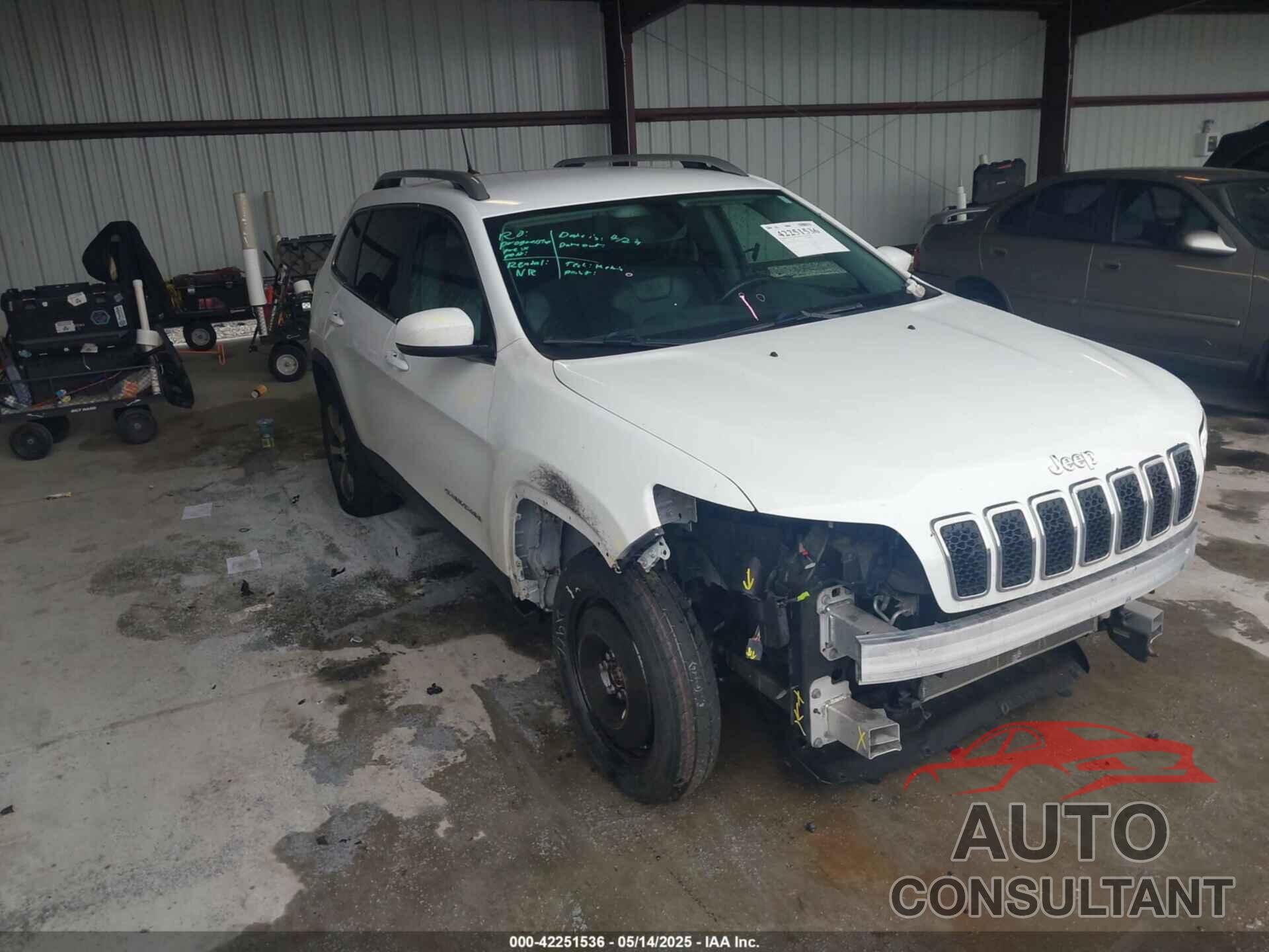 JEEP CHEROKEE 2019 - 1C4PJMDXXKD198284