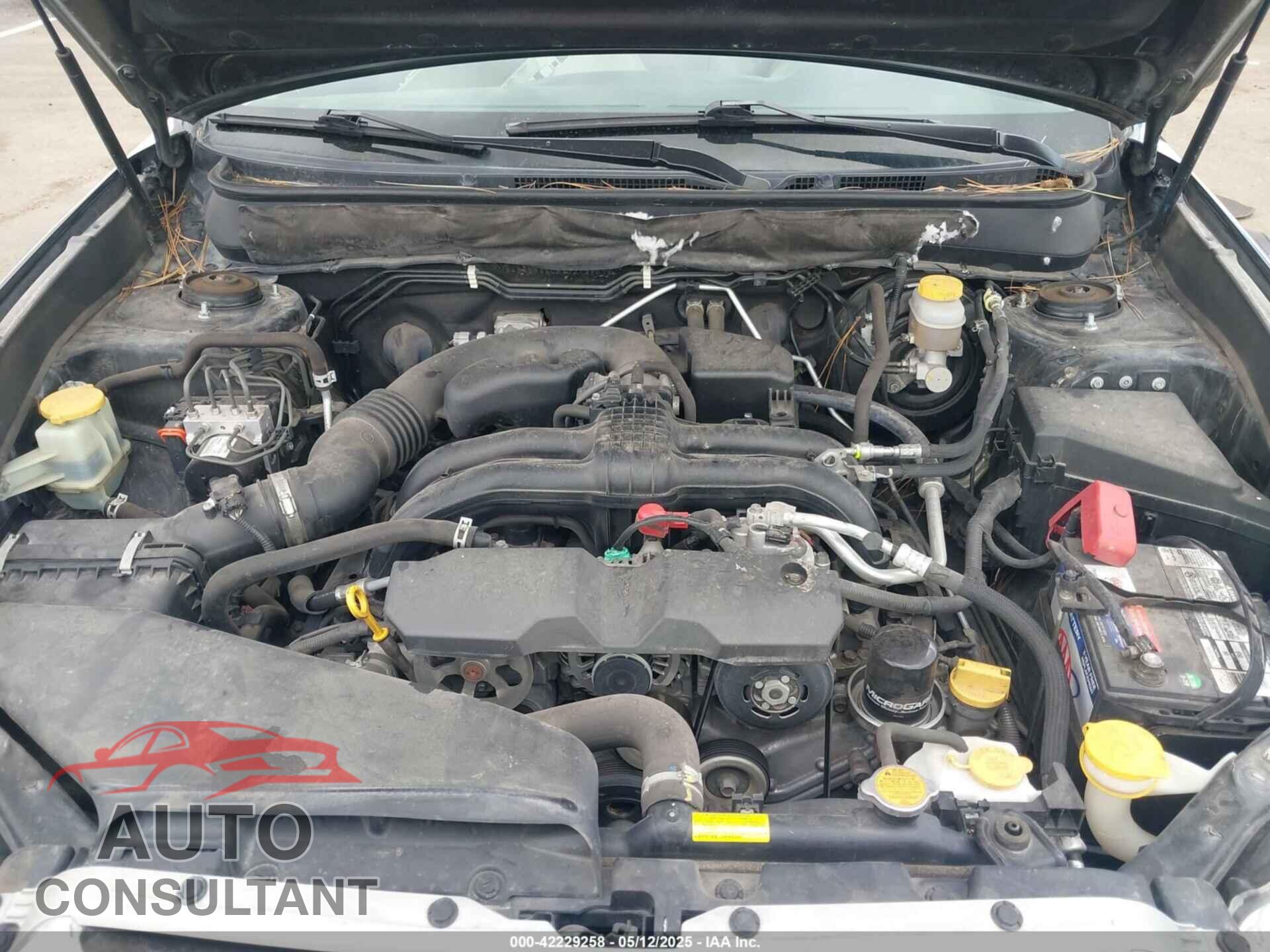 SUBARU OUTBACK 2014 - 4S4BRBAC5E3212977
