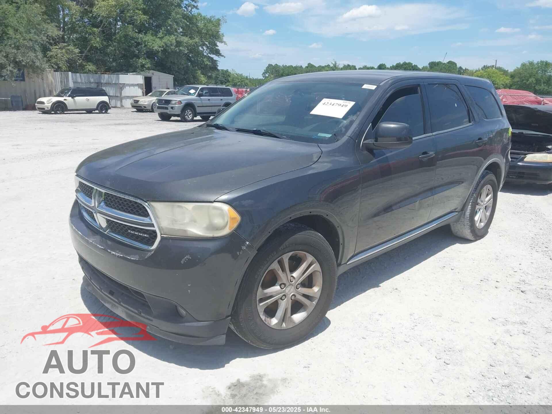 DODGE DURANGO 2011 - 1D4RD2GG6BC623623