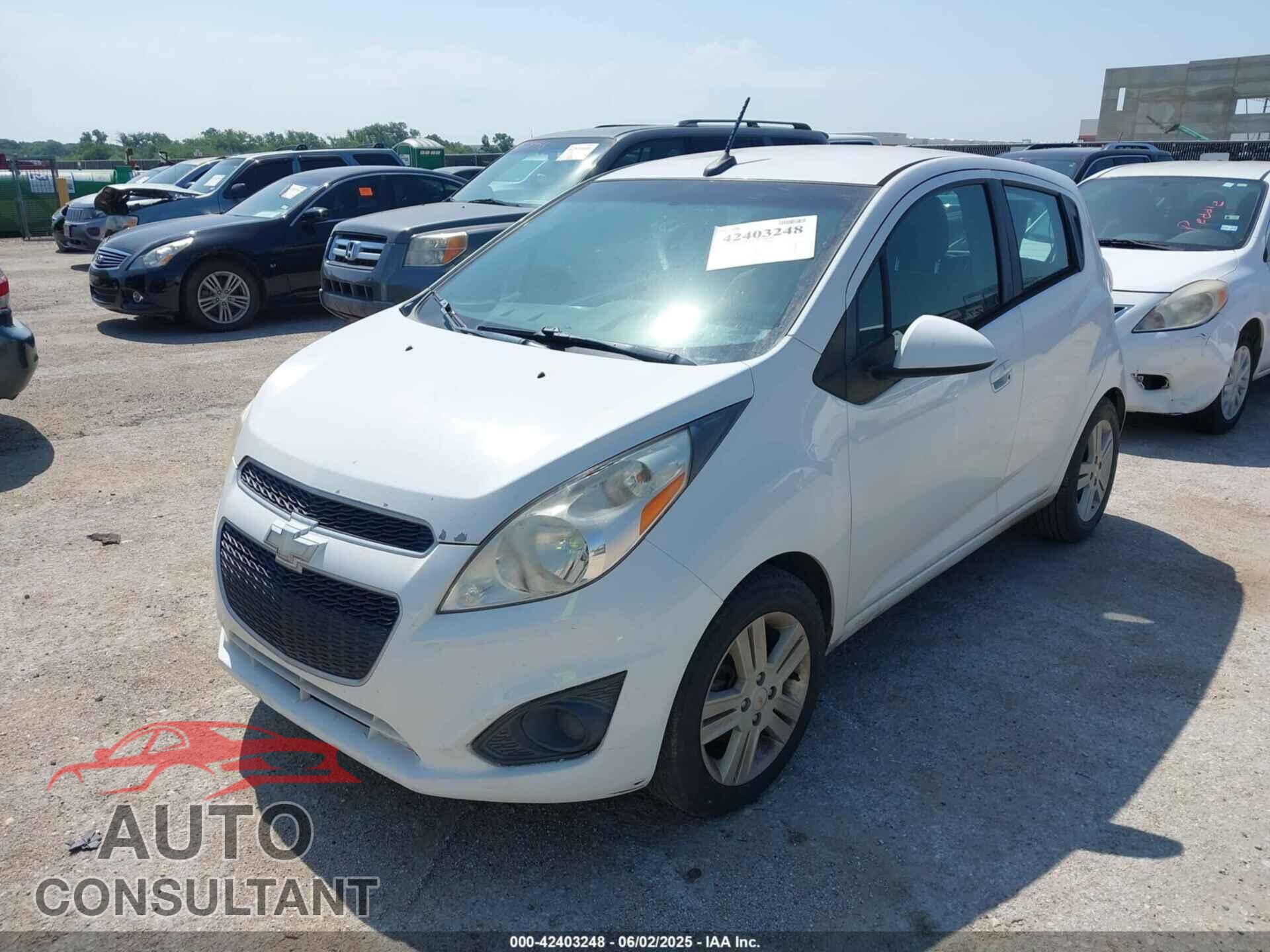 CHEVROLET SPARK 2014 - KL8CB6S9XEC504883