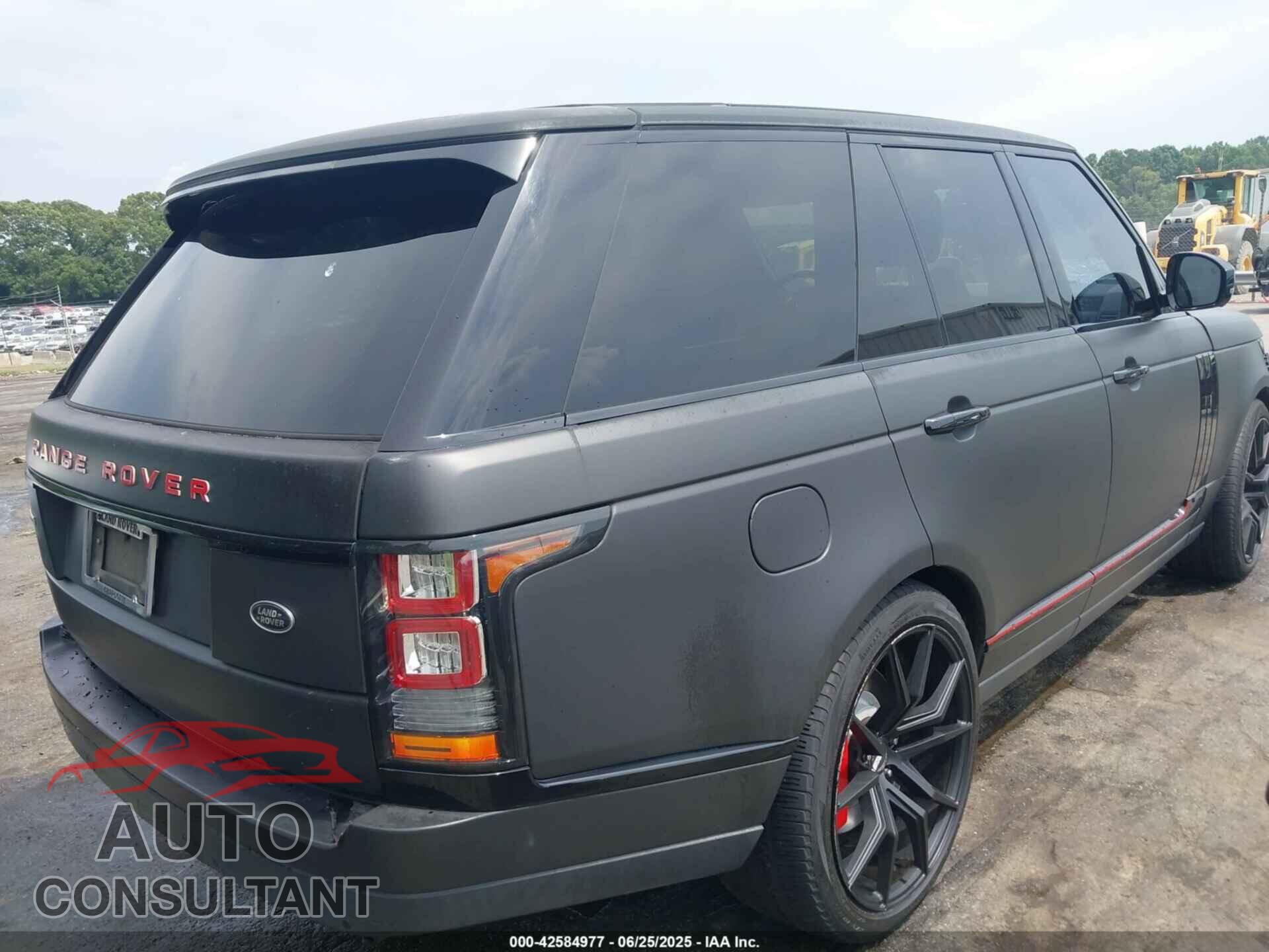 LAND ROVER RANGE ROVER 2013 - SALGS2EFXDA114596