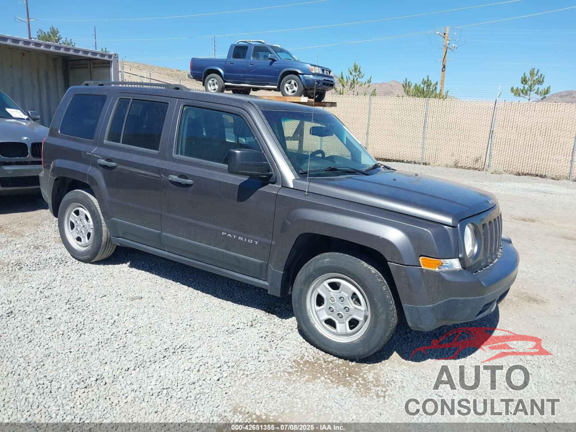 JEEP PATRIOT 2016 - 1C4NJPBA8GD800520
