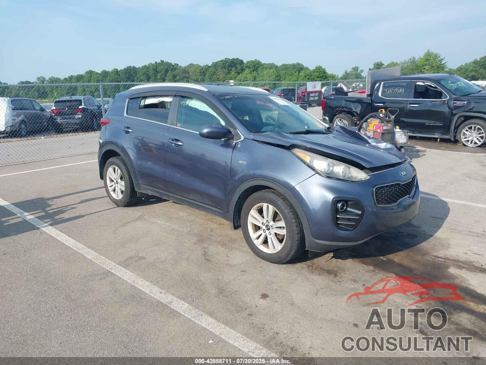 KIA SPORTAGE 2017 - KNDPMCAC7H7120006
