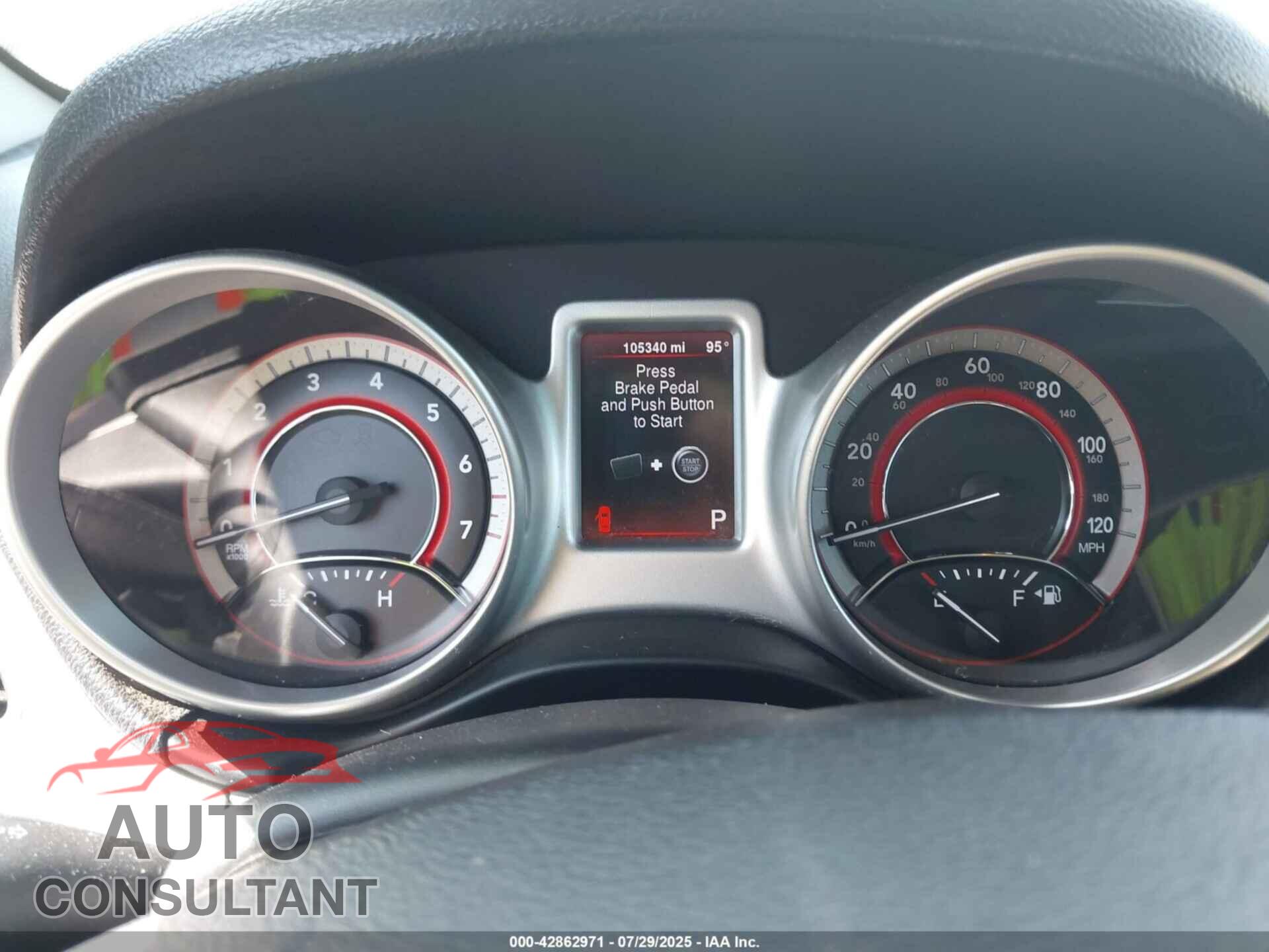 DODGE JOURNEY 2013 - 3C4PDCAB9DT601680