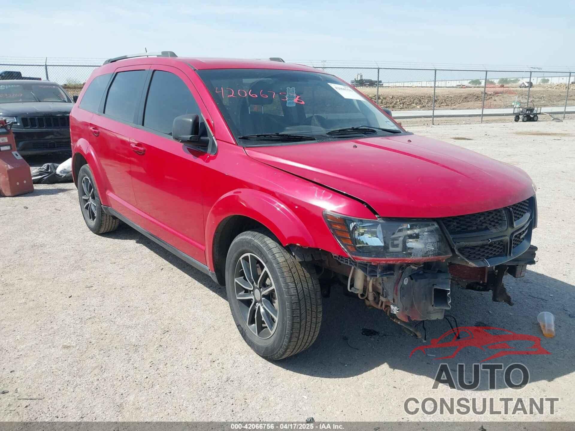 DODGE JOURNEY 2017 - 3C4PDCAB0HT604781