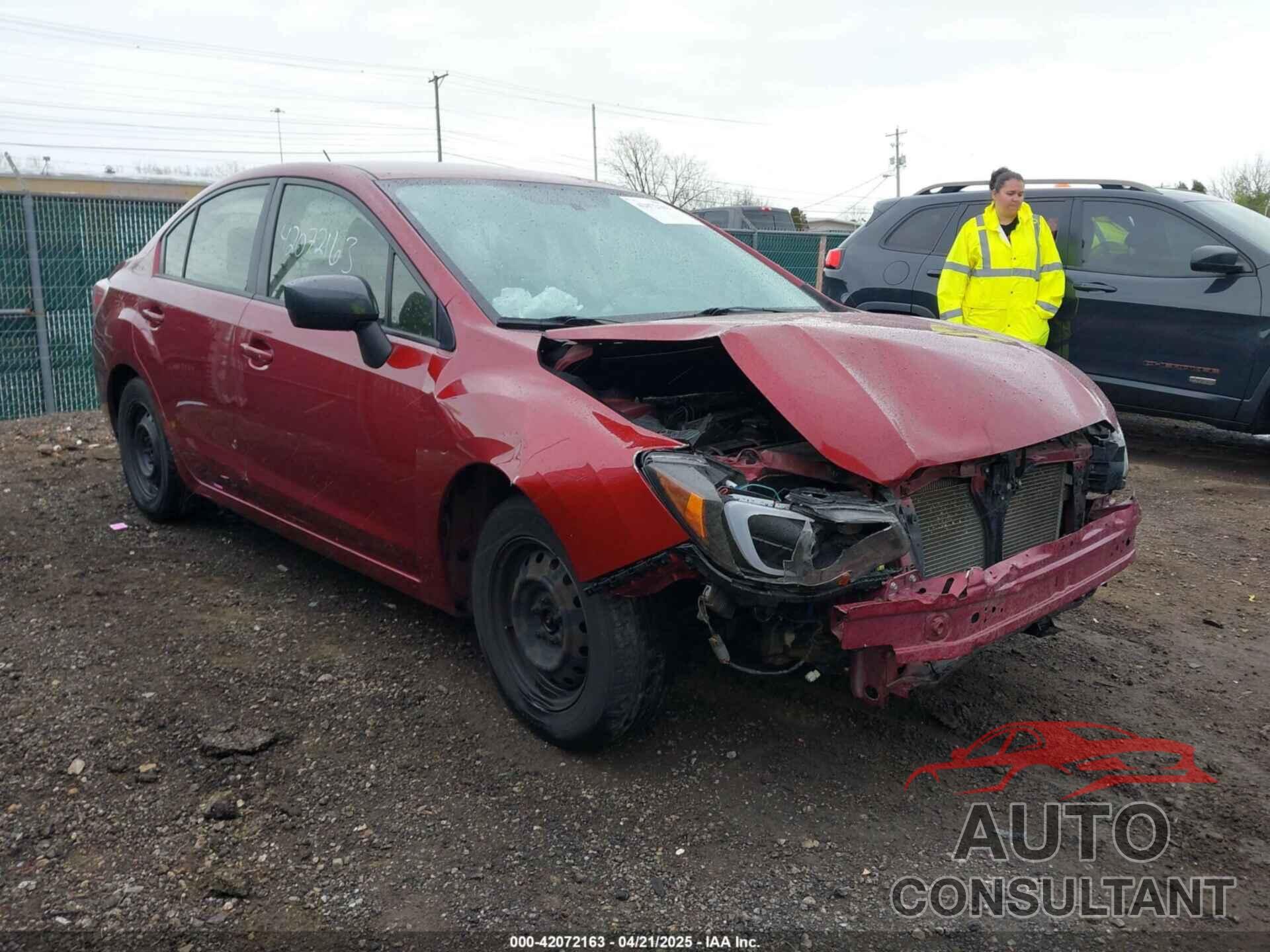 SUBARU IMPREZA 2015 - JF1GJAA63FH003625