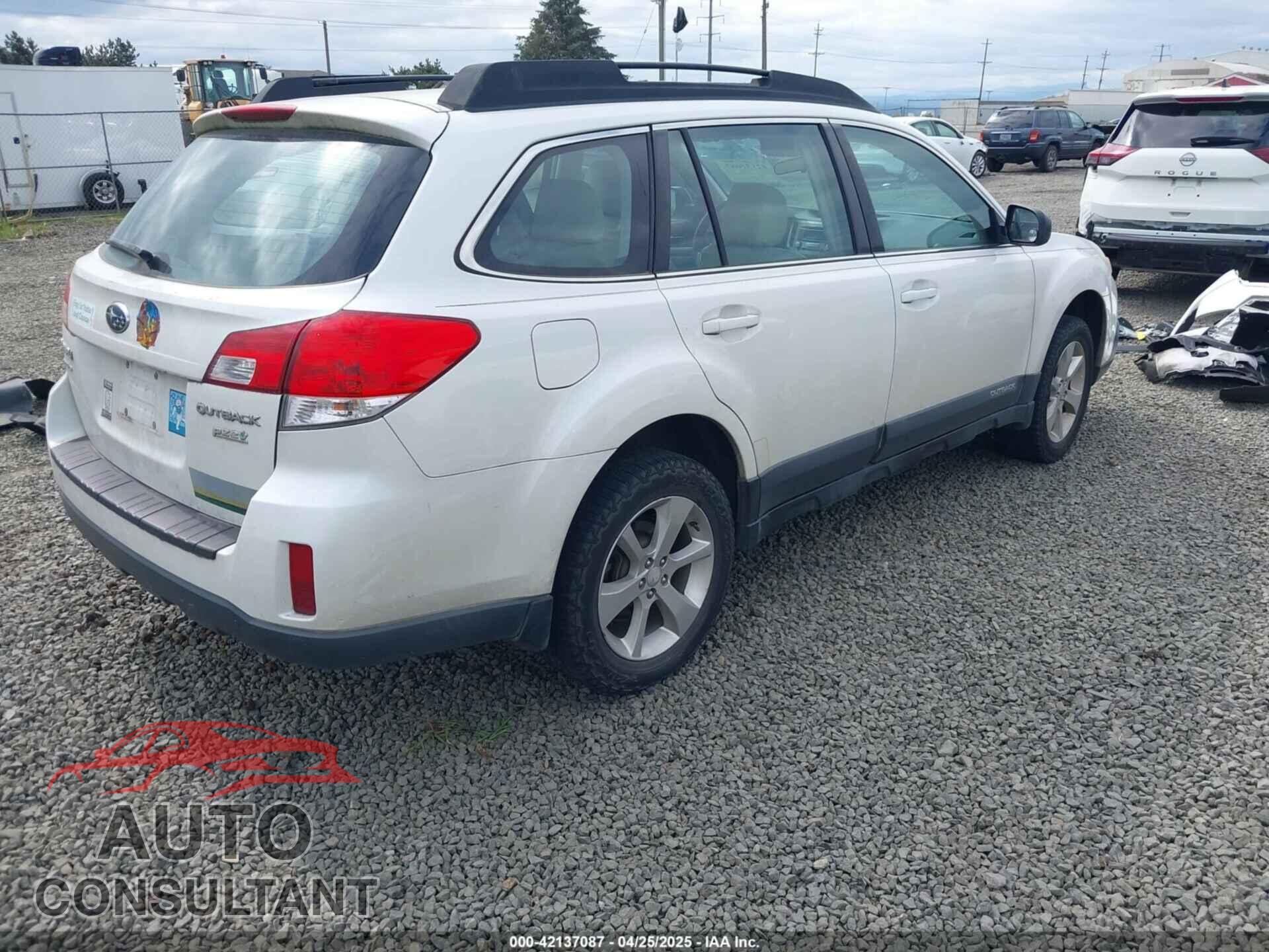 SUBARU OUTBACK 2014 - 4S4BRBAC1E3203578