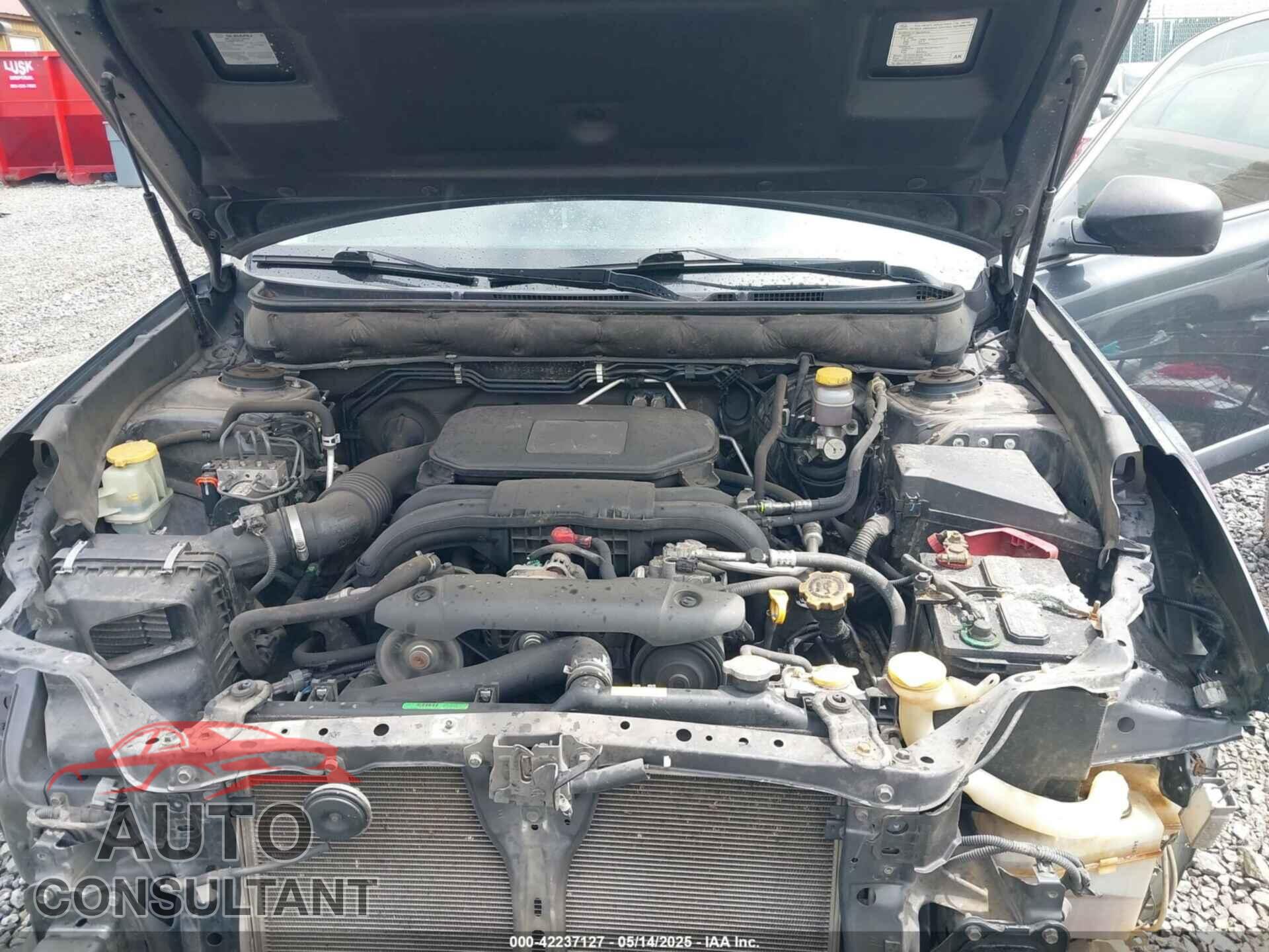 SUBARU OUTBACK 2012 - 4S4BRBAC9C3288151
