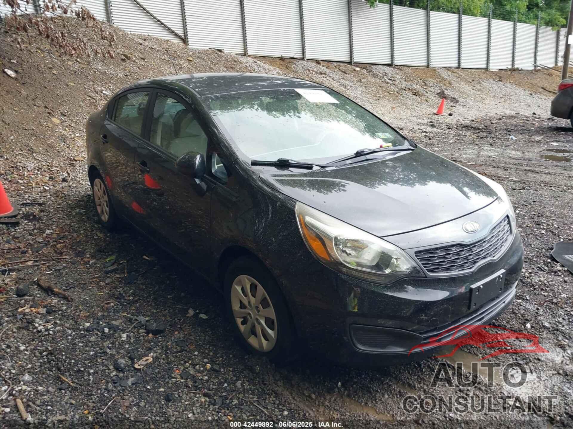 KIA RIO 2014 - KNADM4A38E6394354