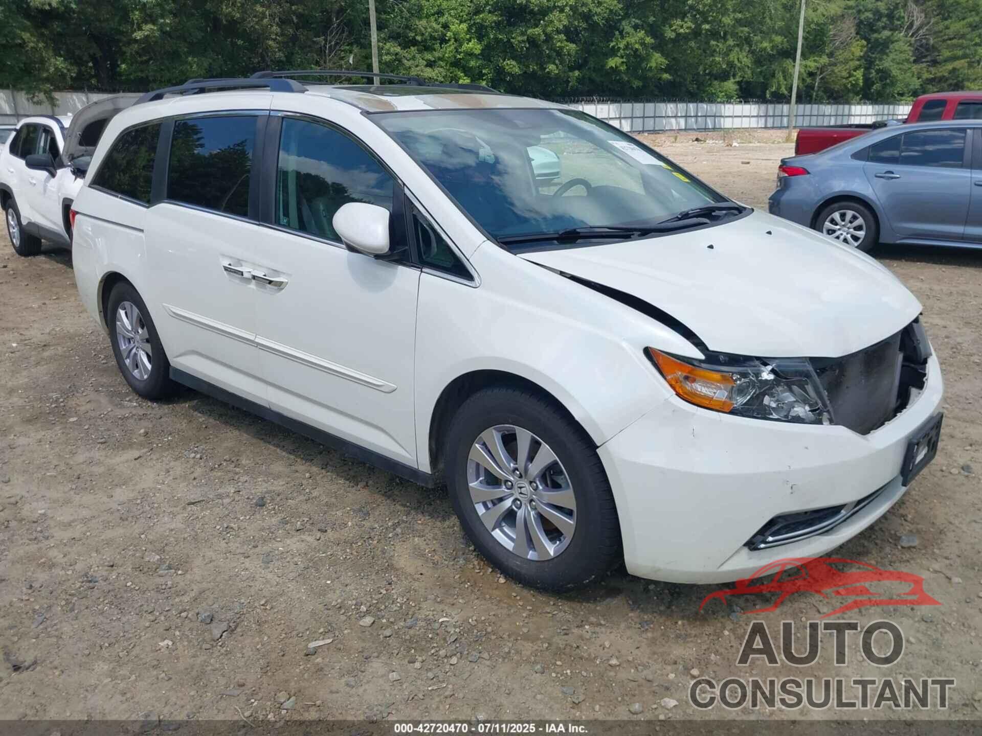 HONDA ODYSSEY 2014 - 5FNRL5H62EB008386