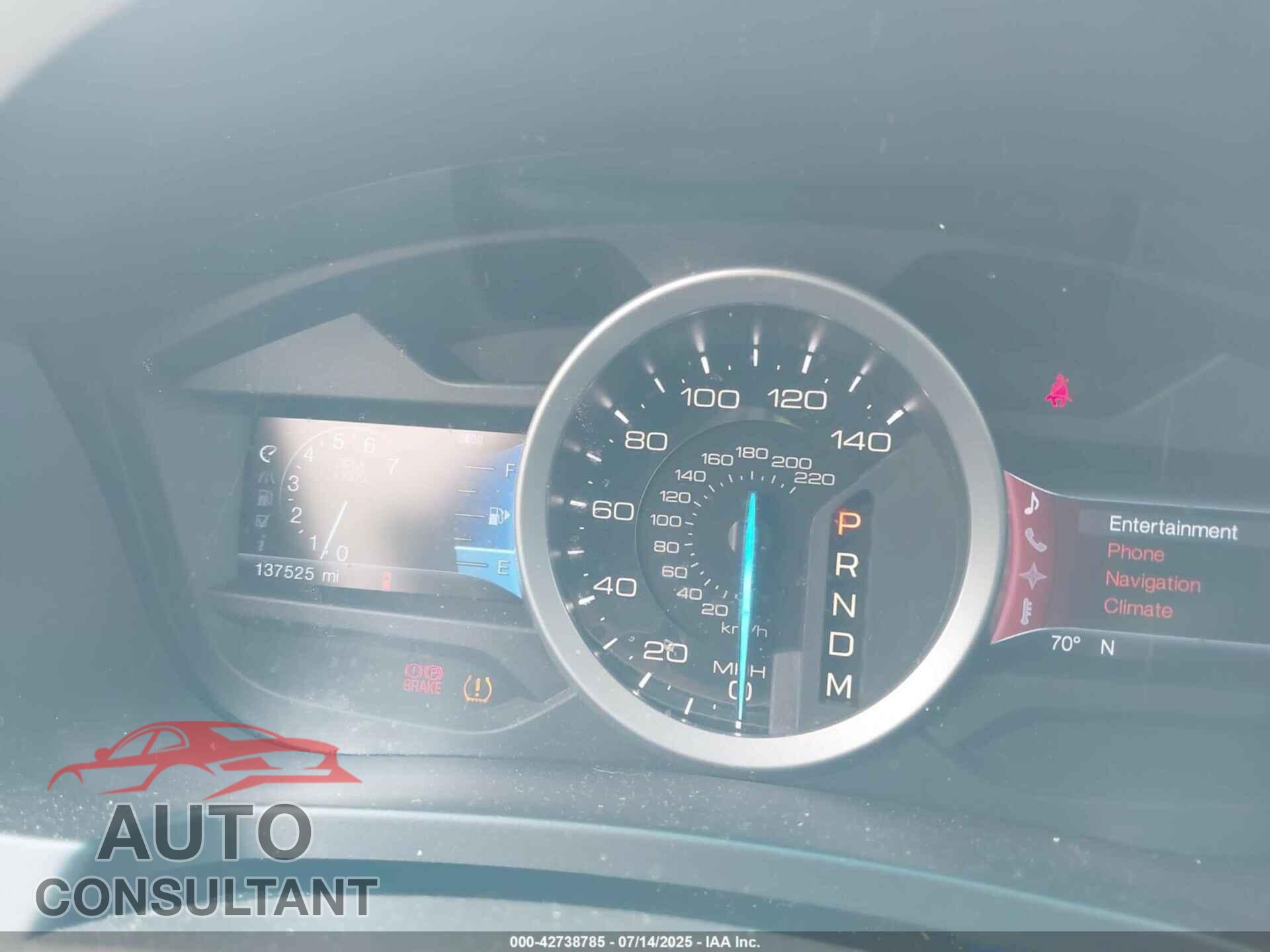 FORD EXPLORER 2013 - 1FM5K8D87DGA16199