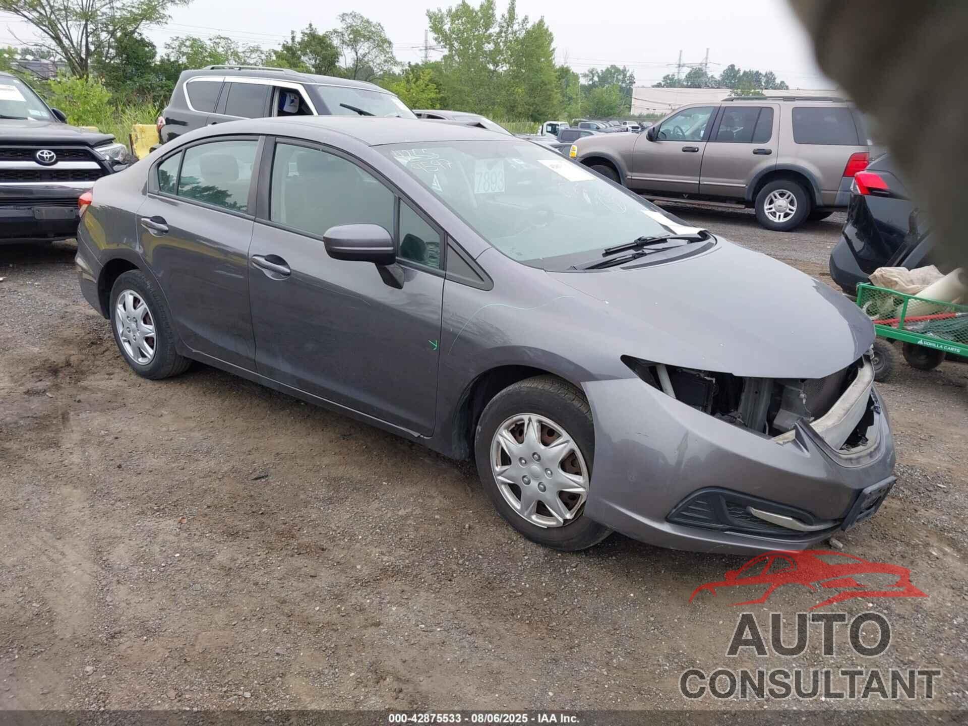 HONDA CIVIC 2015 - 19XFB2F50FE707182