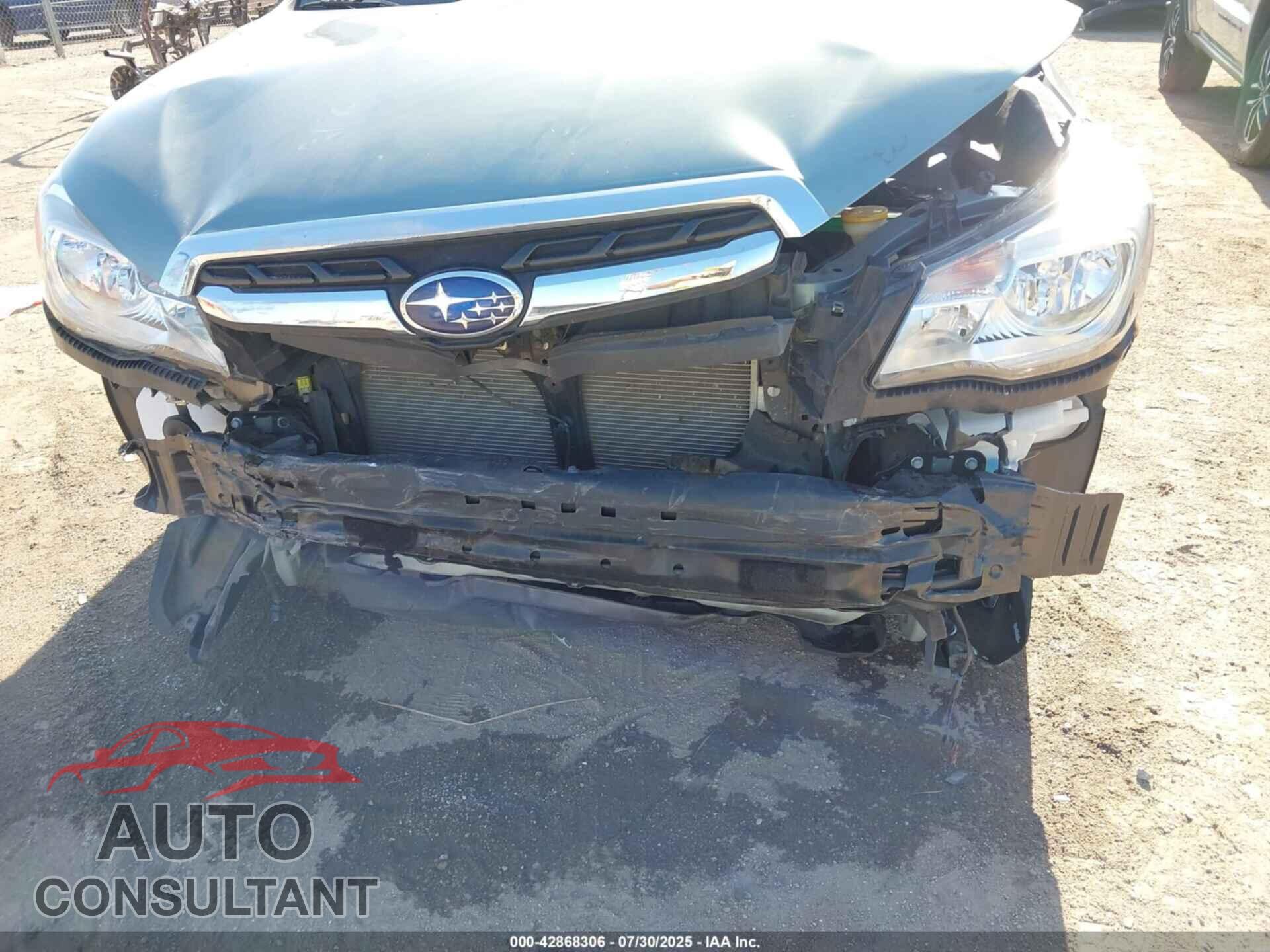 SUBARU FORESTER 2017 - JF2SJAJC3HH496592