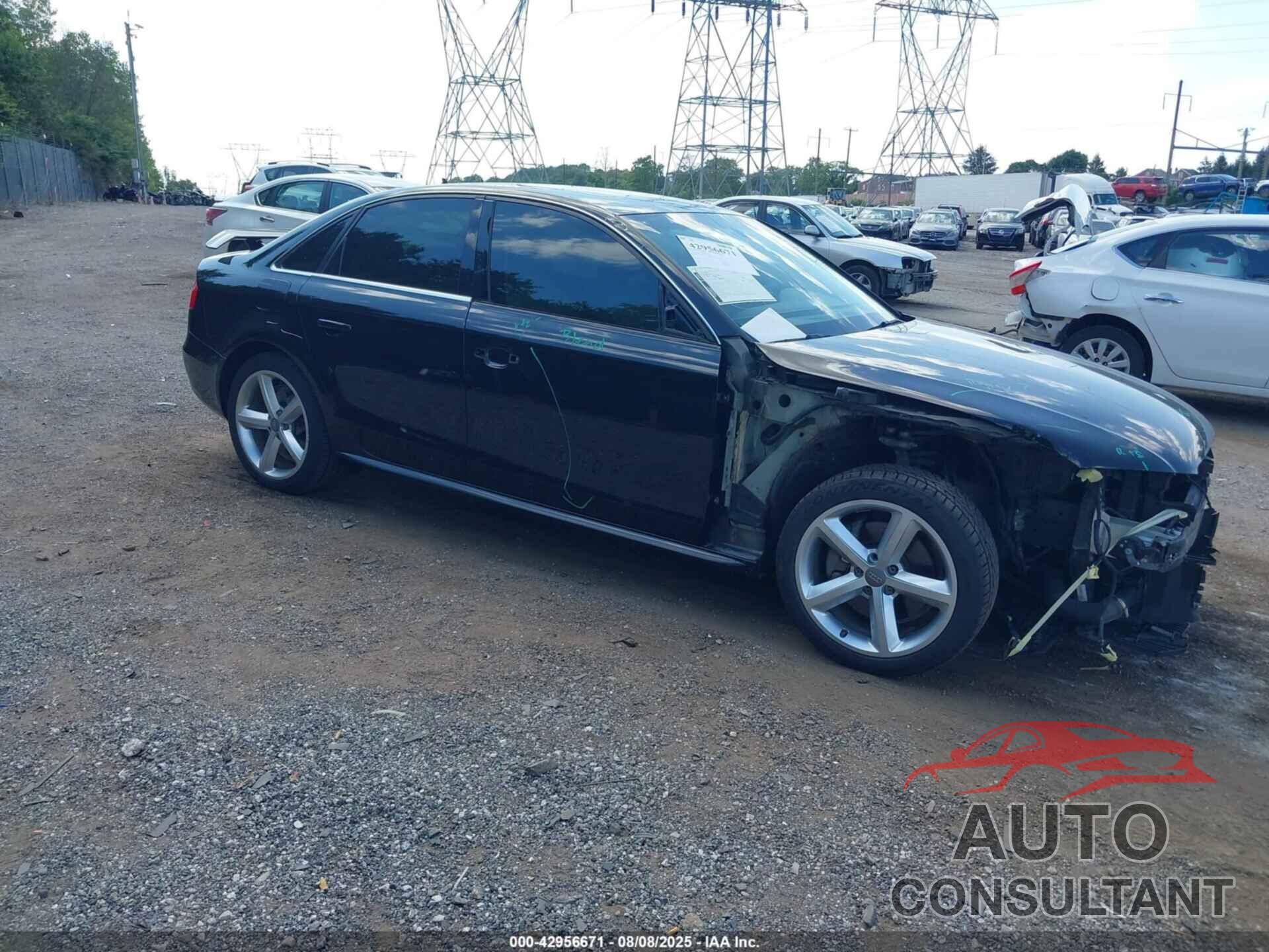 AUDI A4 2012 - WAUFFAFL0CA115841