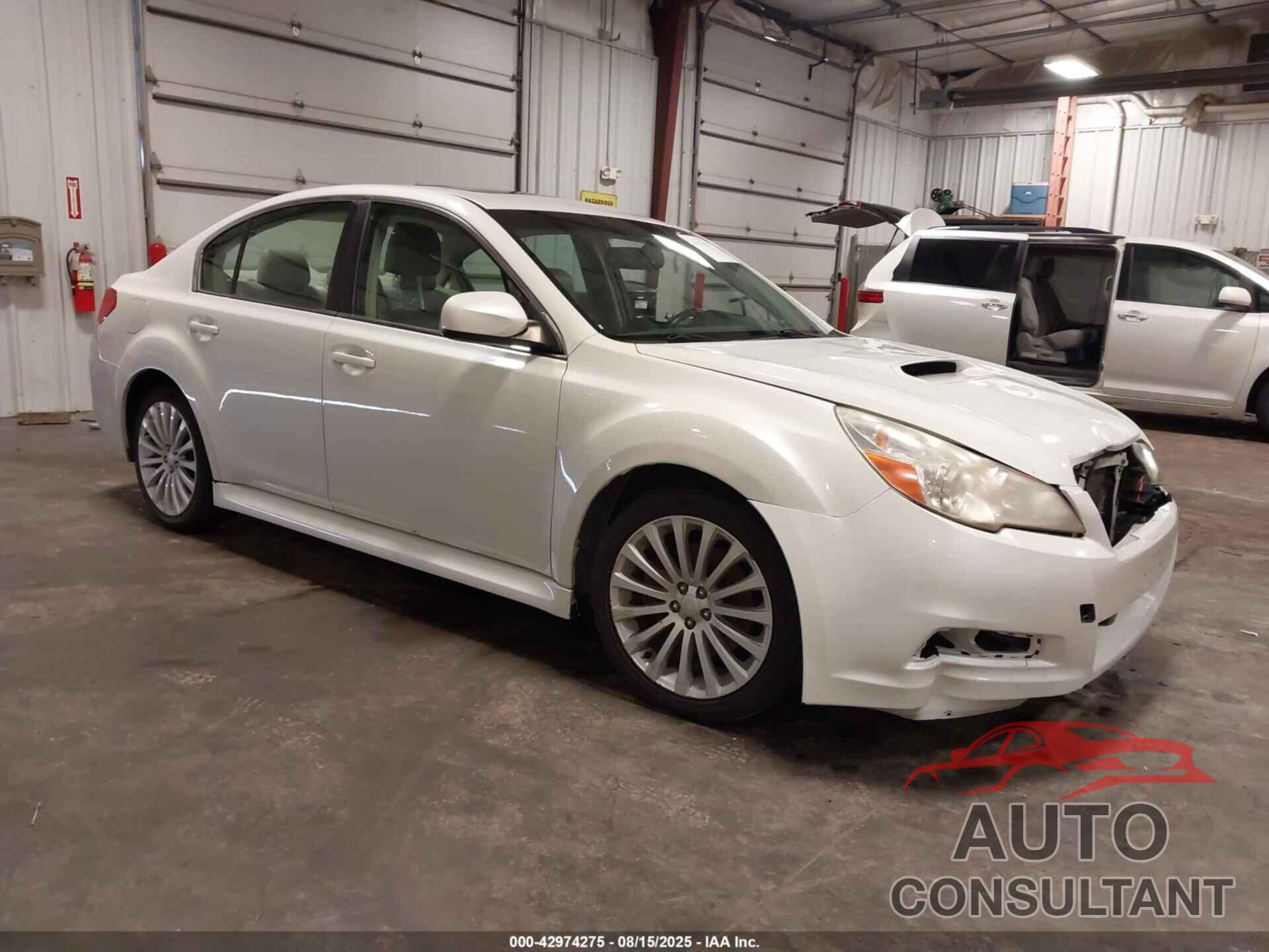 SUBARU LEGACY 2010 - 4S3BMFK67A1212925