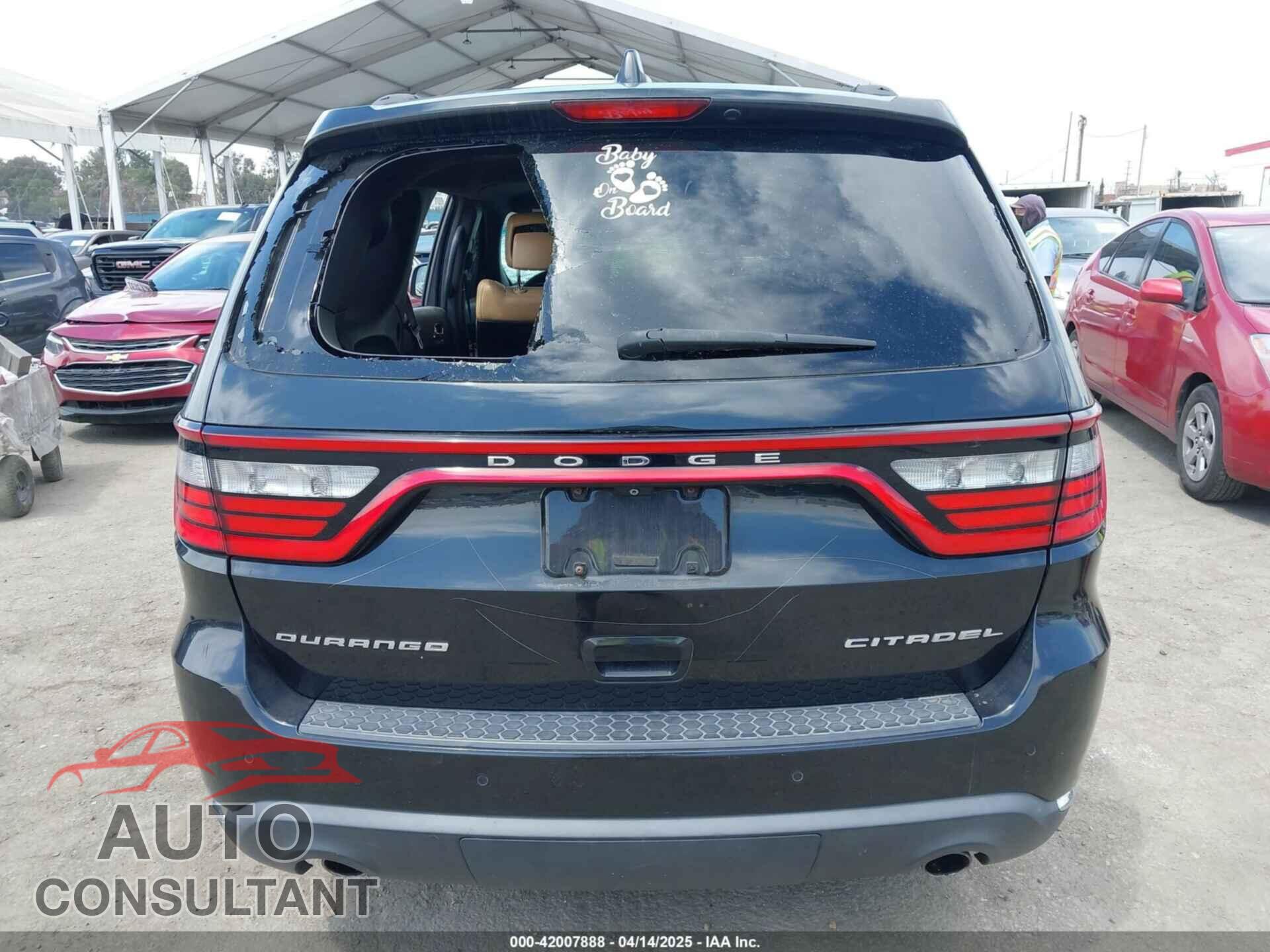 DODGE DURANGO 2014 - 1C4RDHEG7EC300852