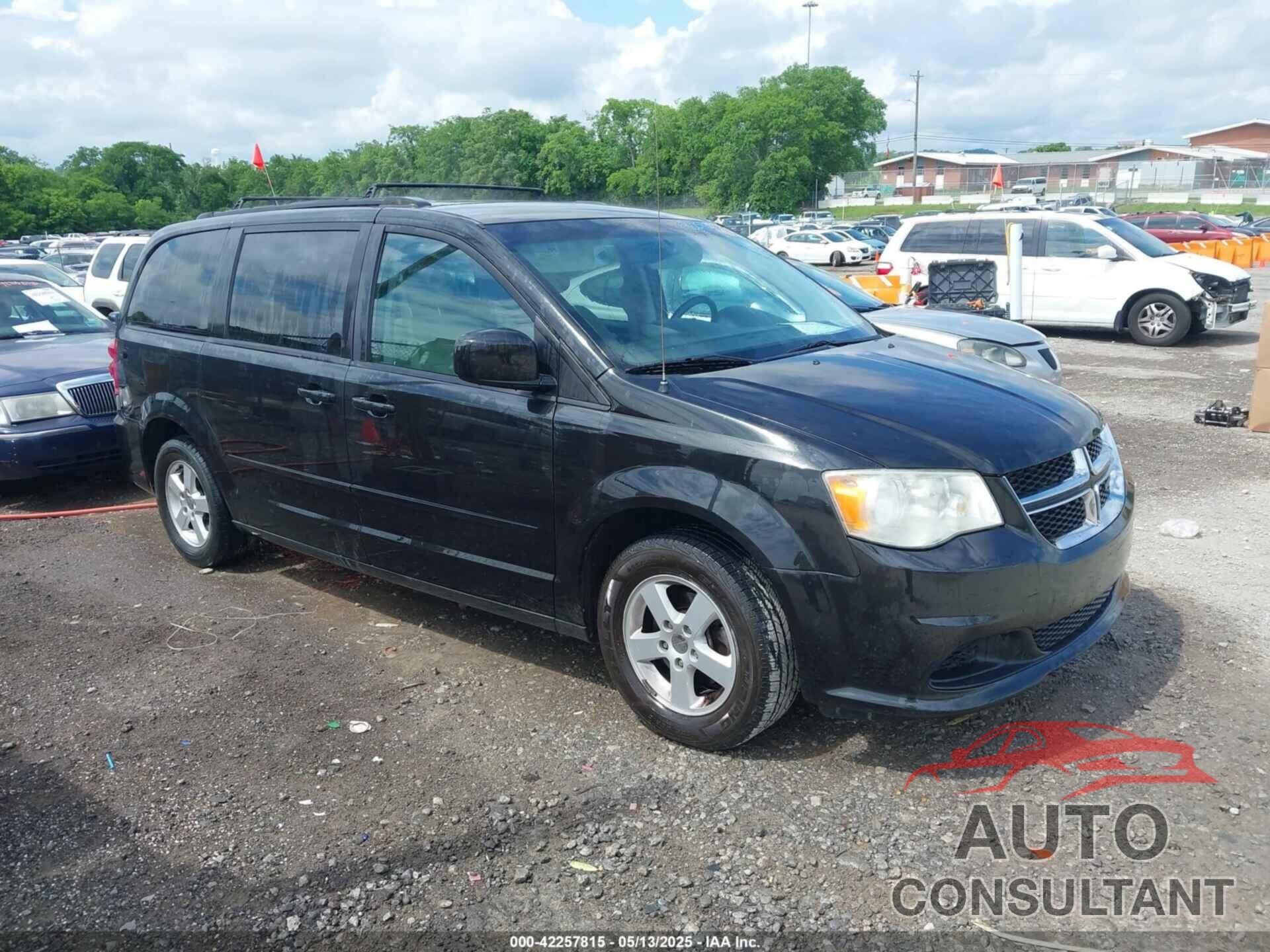 DODGE GRAND CARAVAN 2012 - 2C4RDGCGXCR104597
