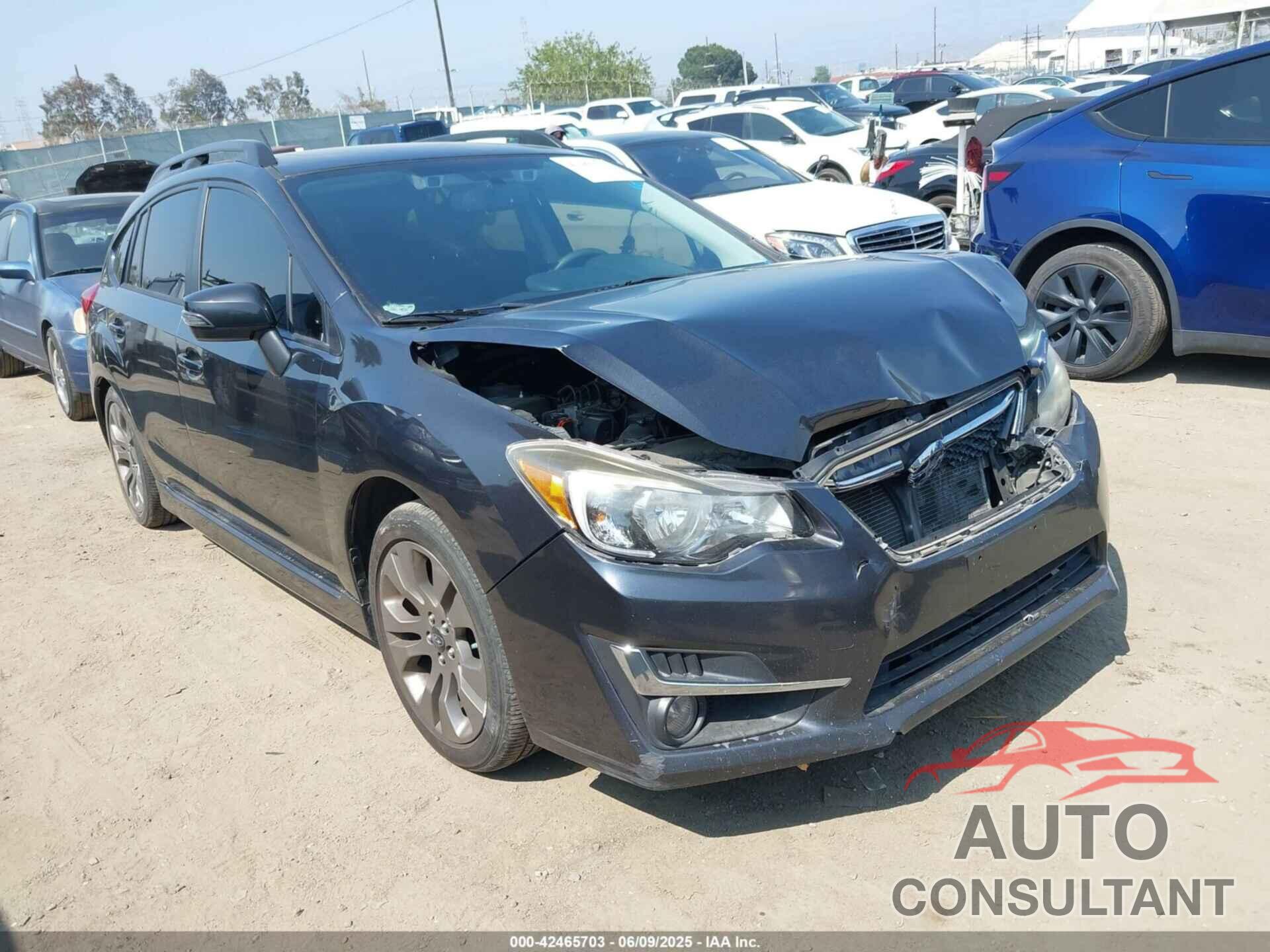 SUBARU IMPREZA 2015 - JF1GPAY6XF8254761
