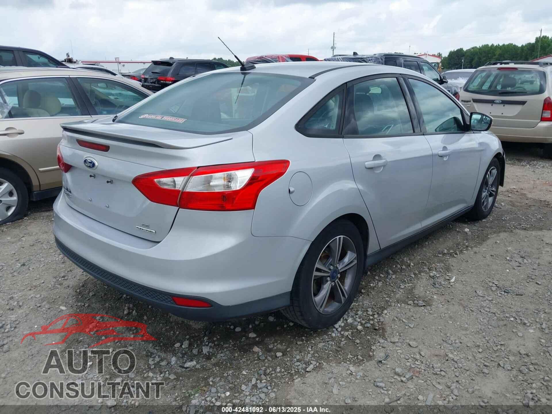 FORD FOCUS 2014 - 1FADP3F2XEL410324