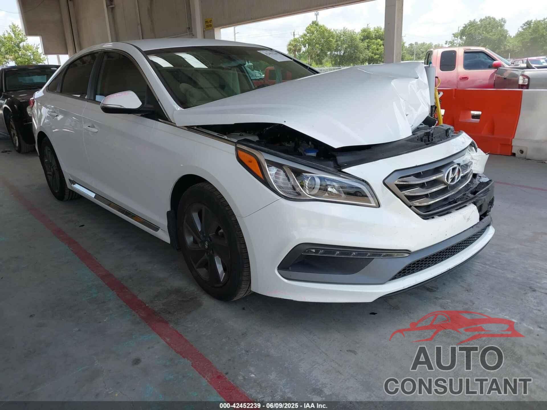 HYUNDAI SONATA 2016 - 5NPE34AF9GH399625