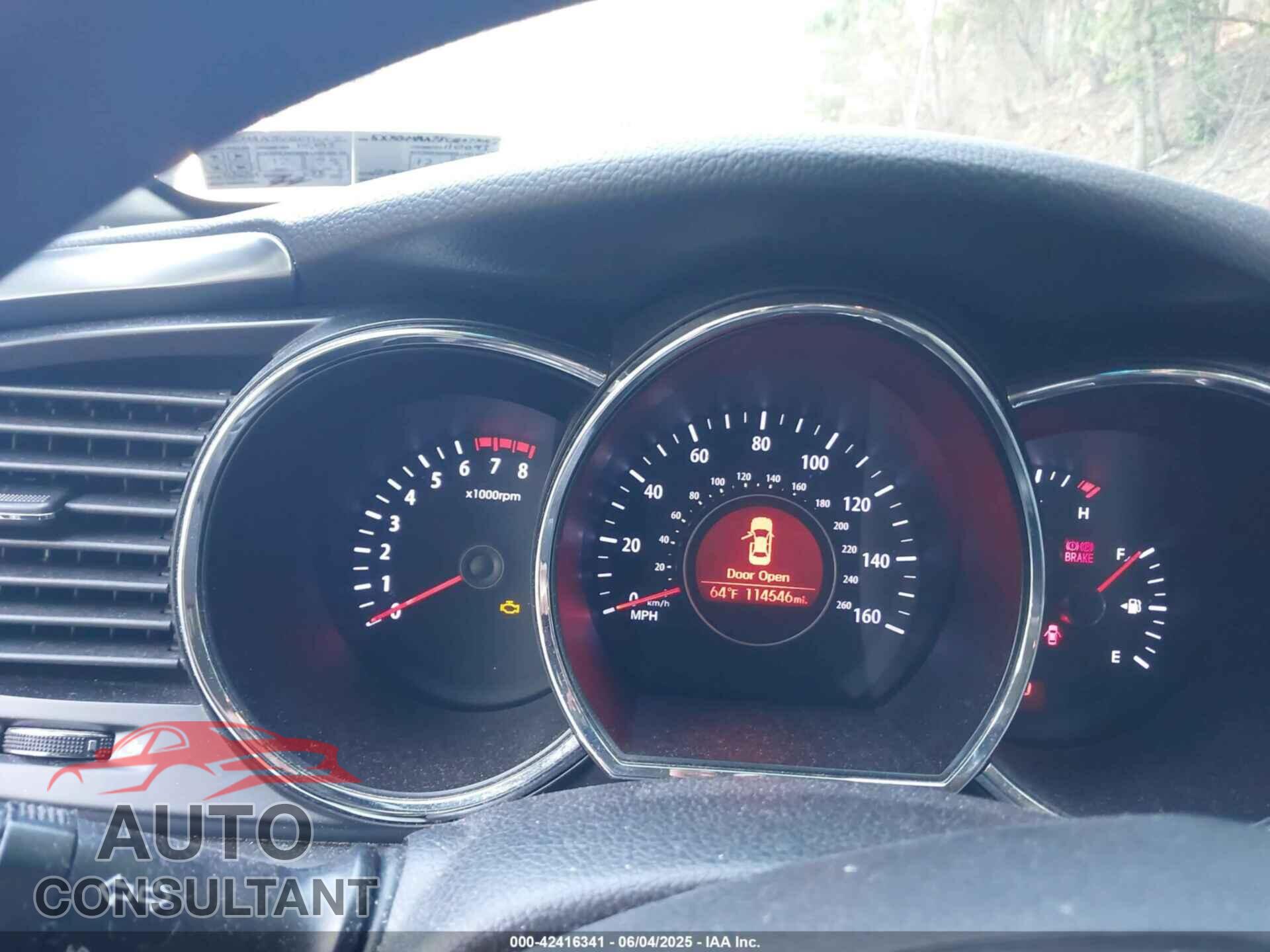 KIA OPTIMA 2012 - 5XXGM4A78CG077062