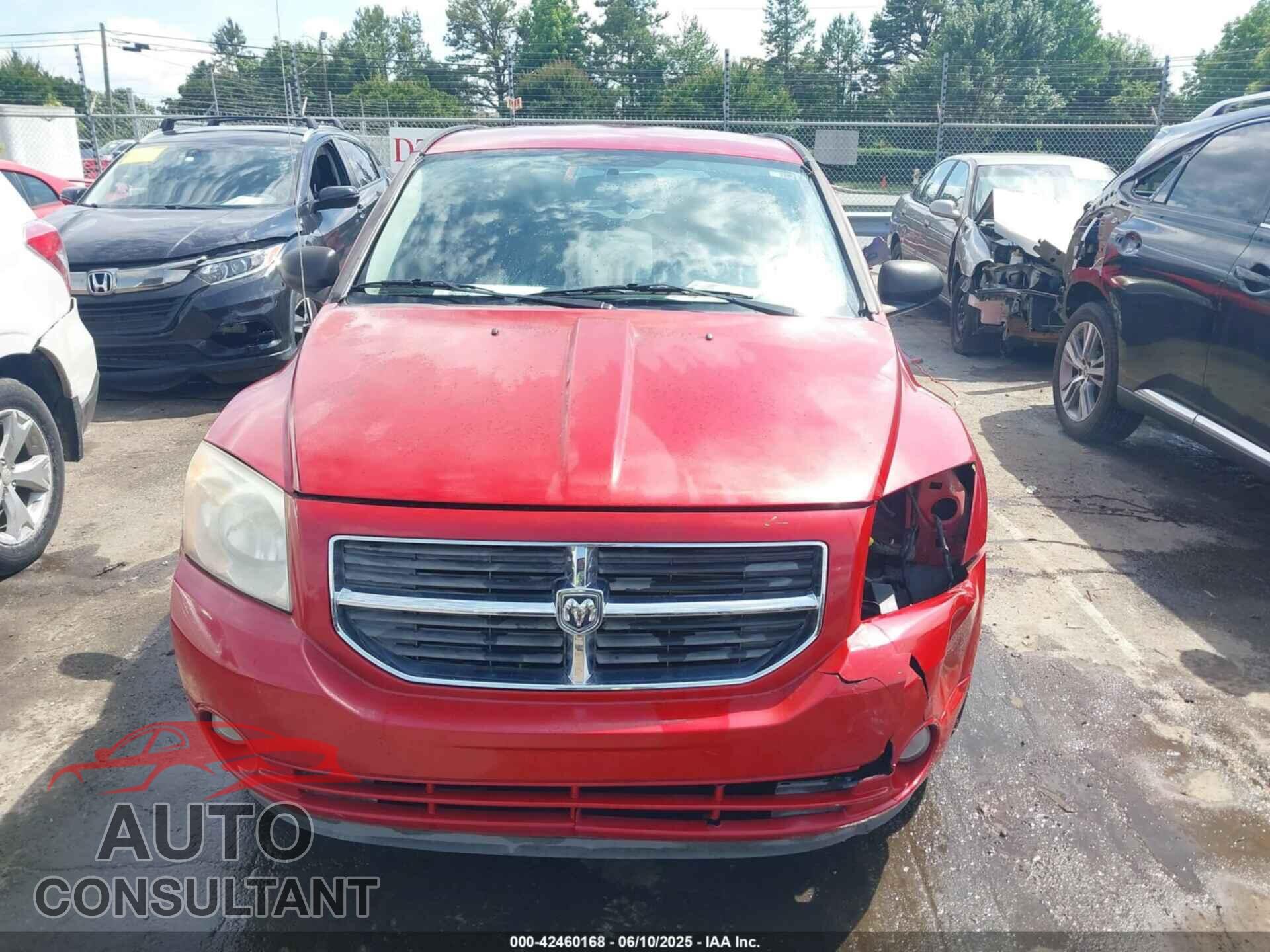 DODGE CALIBER 2012 - 1C3CDWDA0CD535886