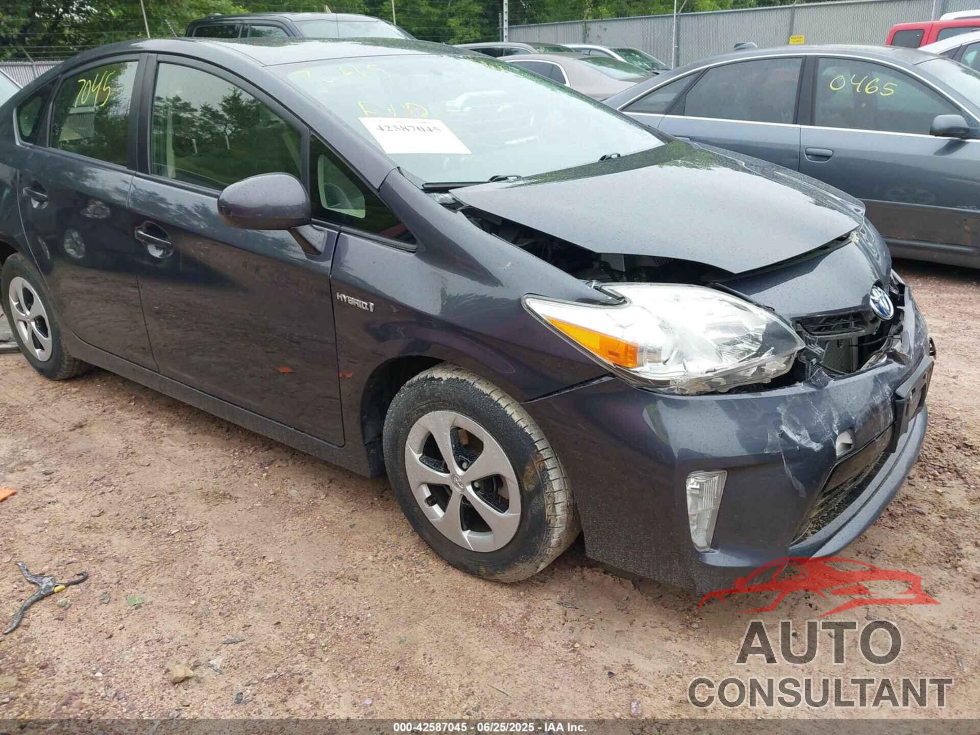 TOYOTA PRIUS 2013 - JTDKN3DUXD1615311